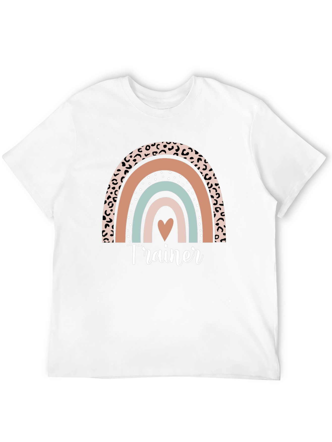 Trainer Rainbow Graphic T-Shirt