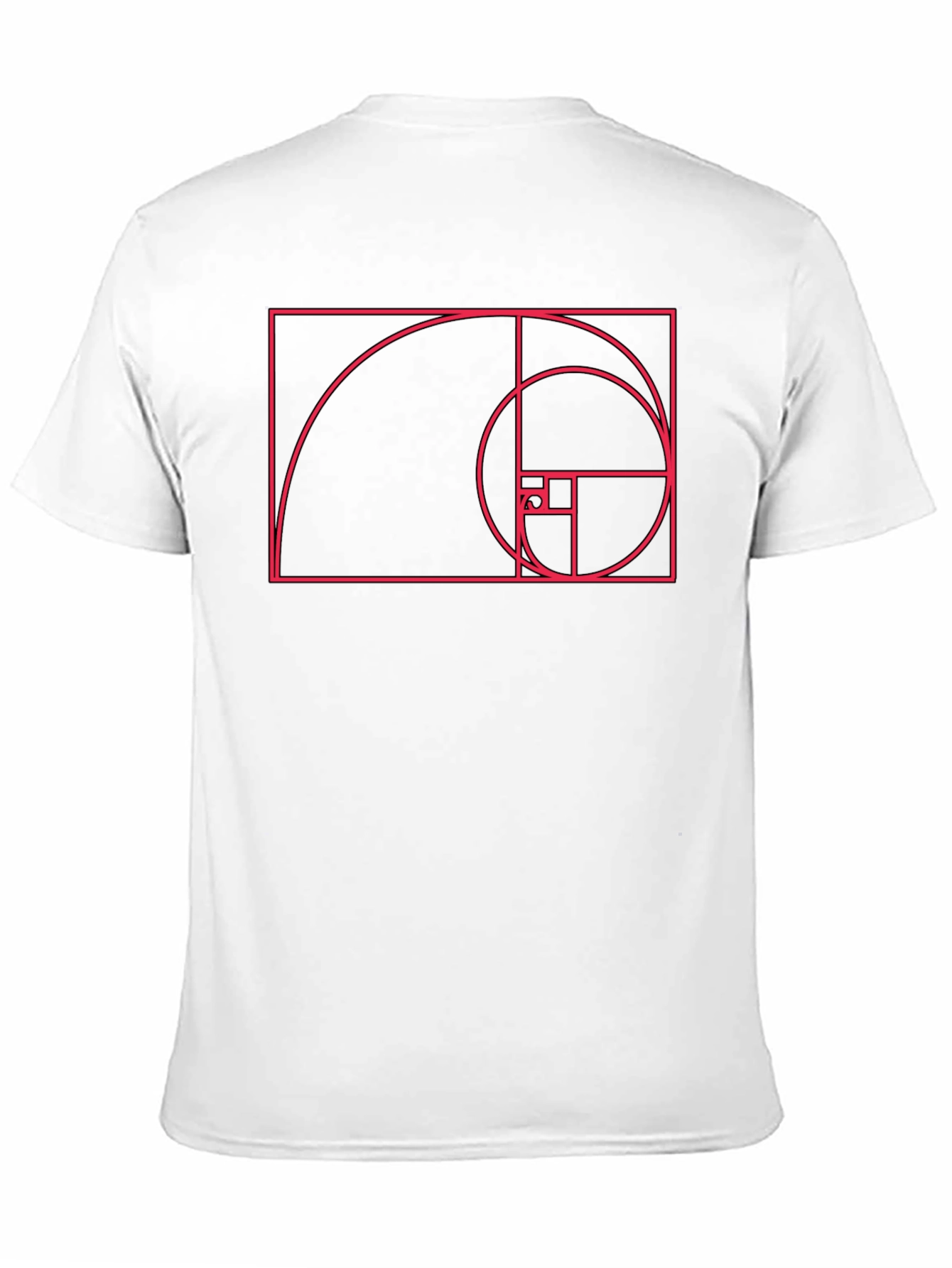 Golden Ratio Fibonacci Sequence Graphic T-Shirt