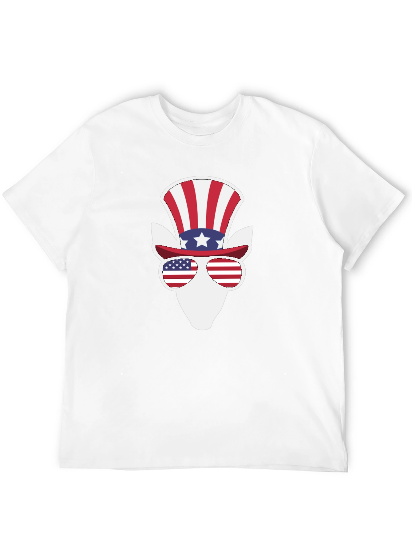 Patriotic Donkey T-Shirt - USA Pride!