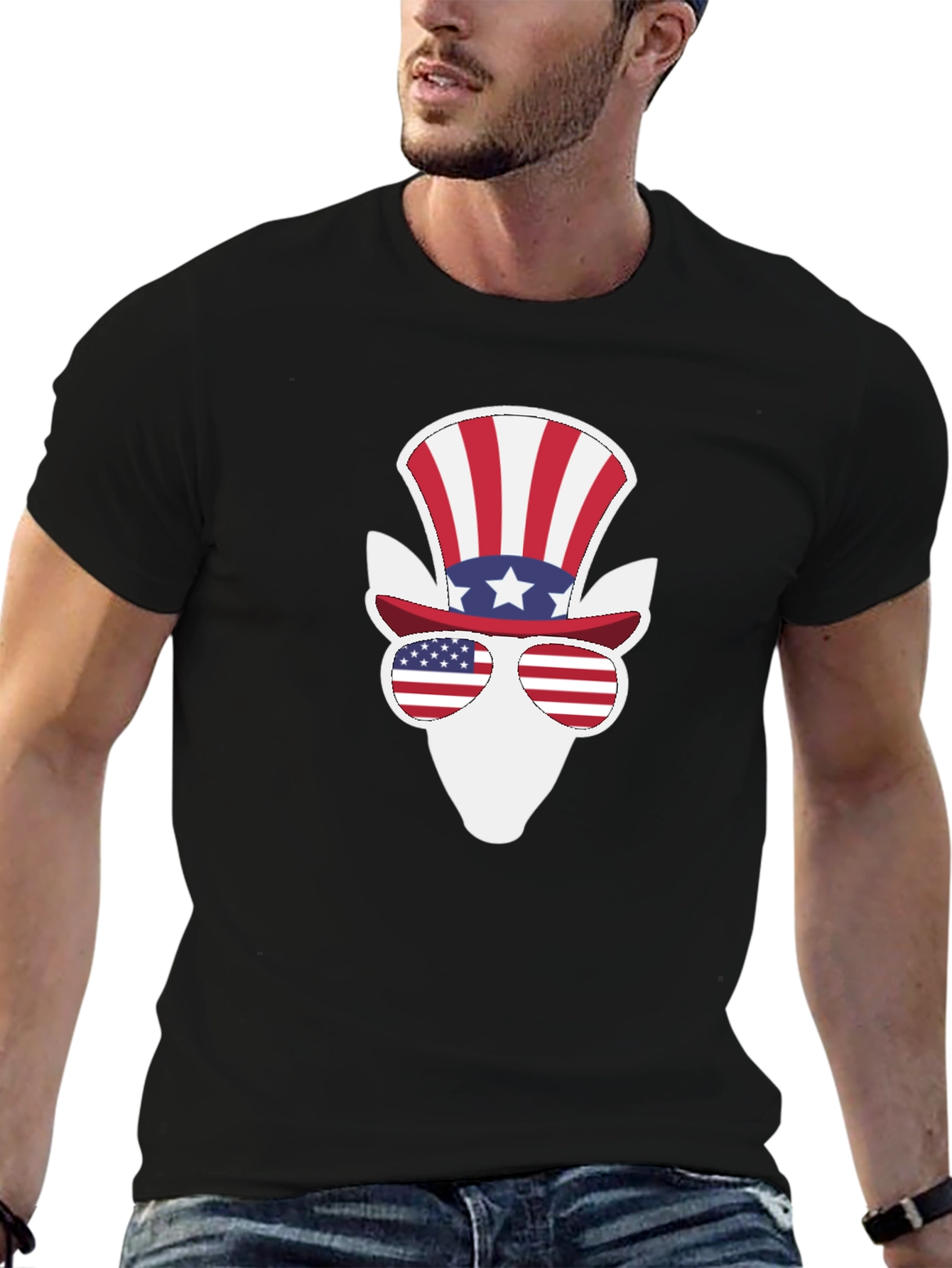 Patriotic Donkey T-Shirt - USA Pride!