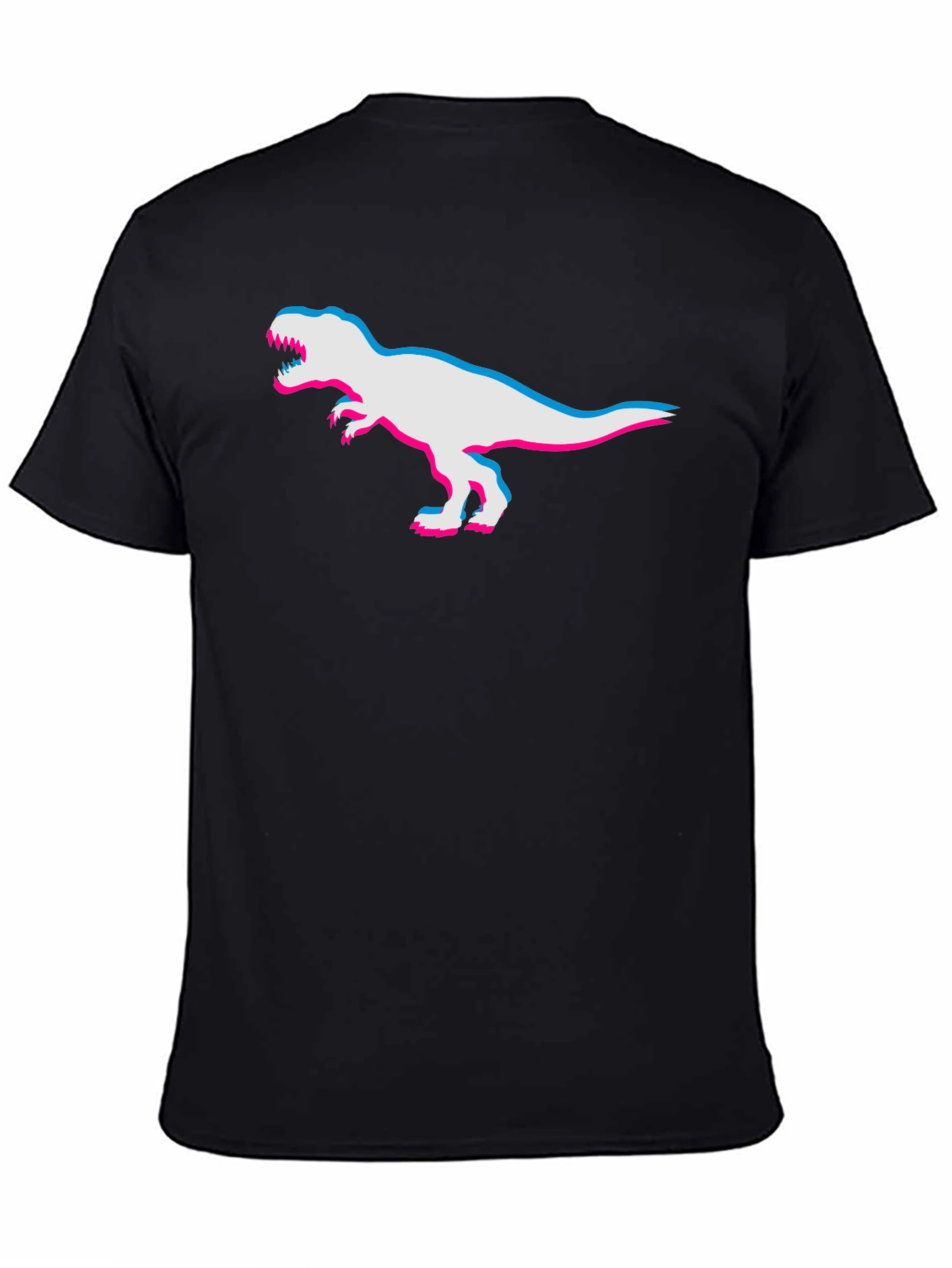 3D Dinosaur Graphic Tee - Cool Retro Style