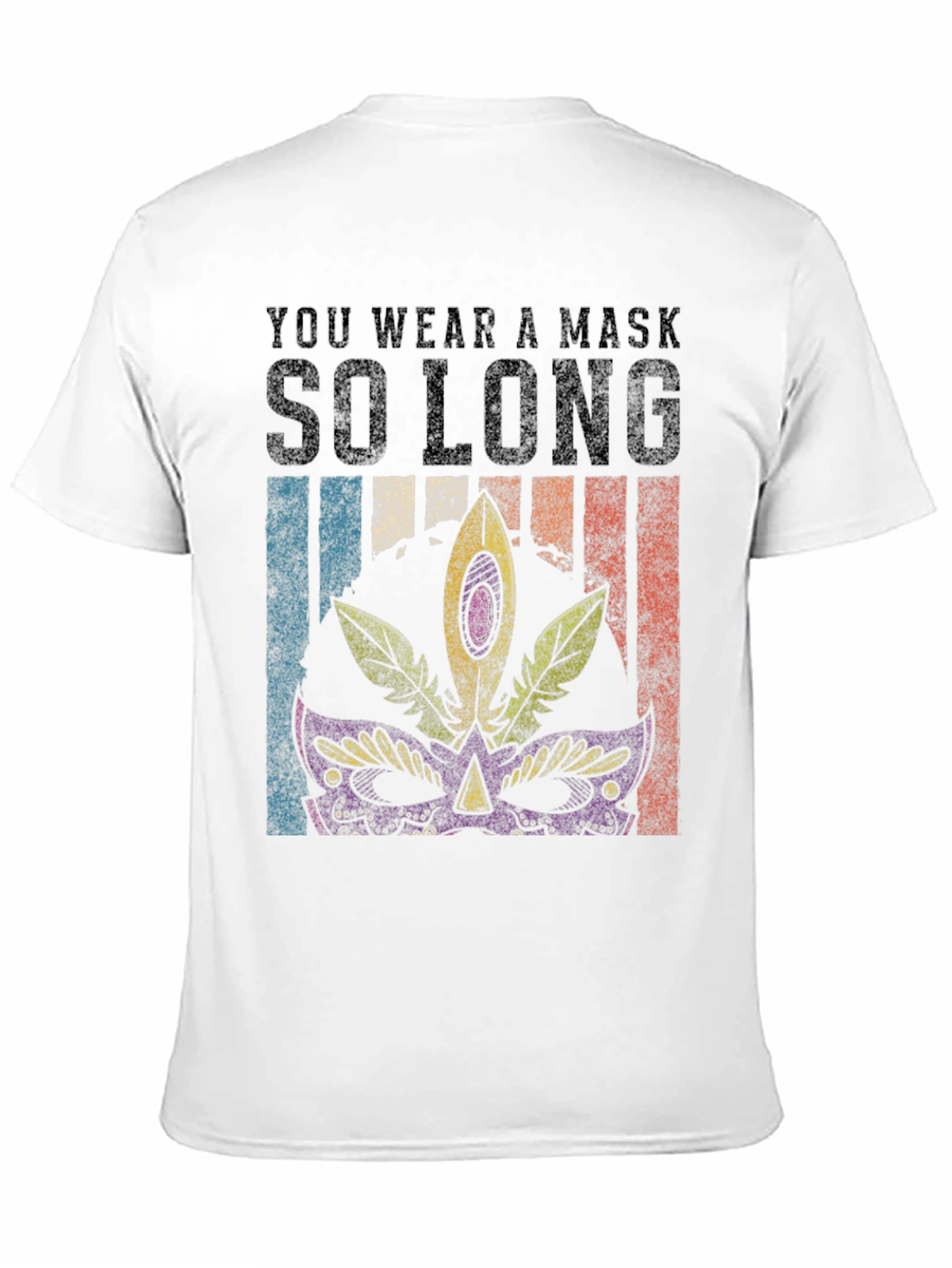 Mardi Gras Mask T-Shirt