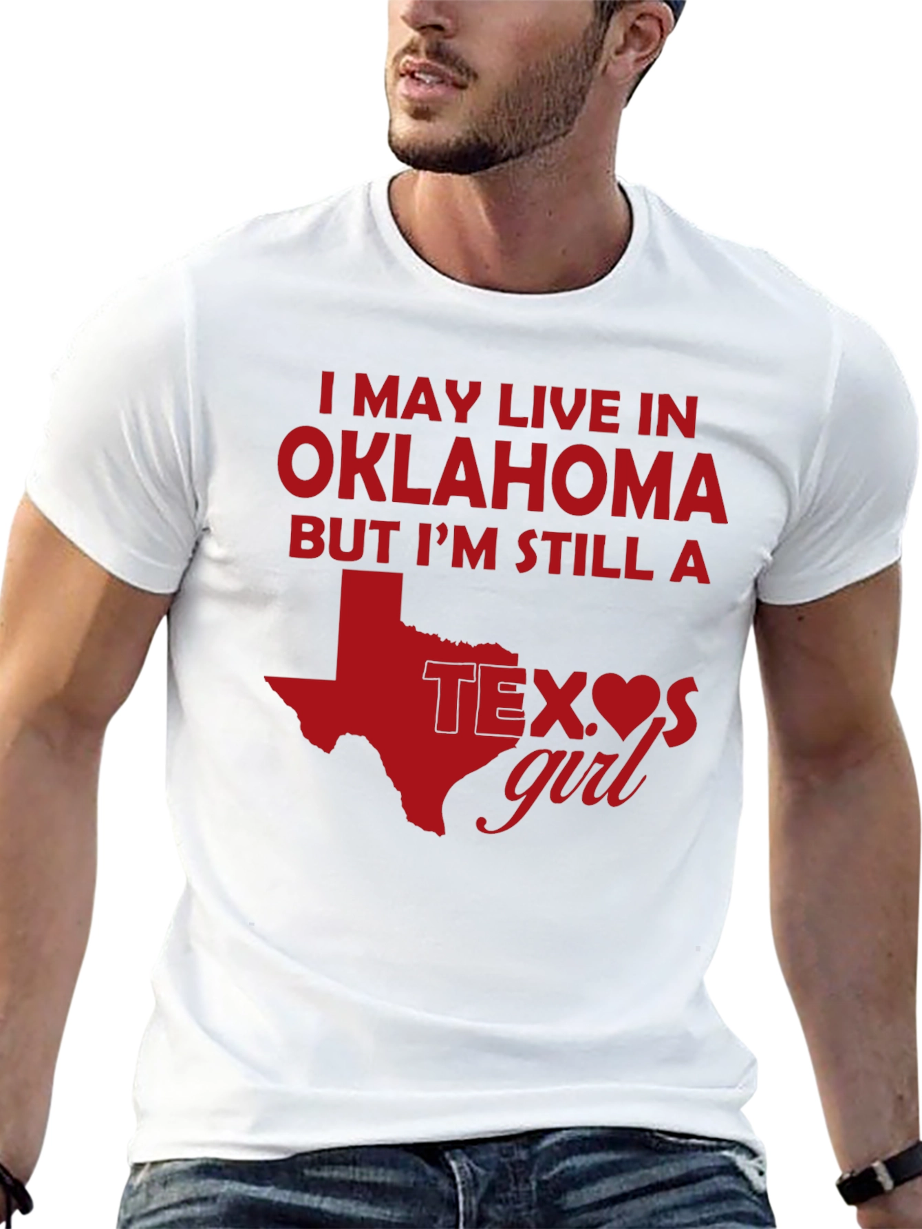 Texas Girl Oklahoma T-Shirt