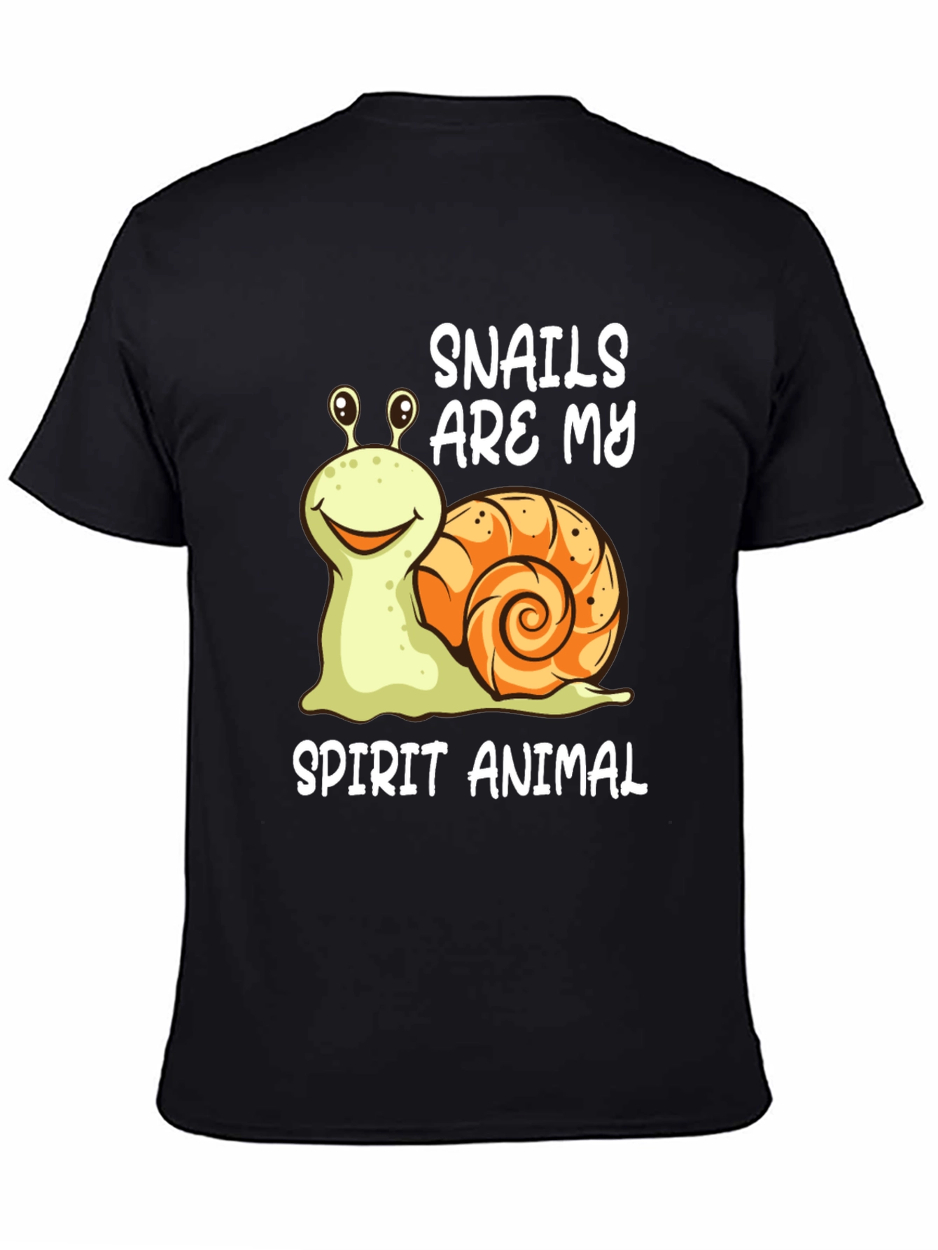 Snails Are My Spirit Animal Funny T-Shirt
