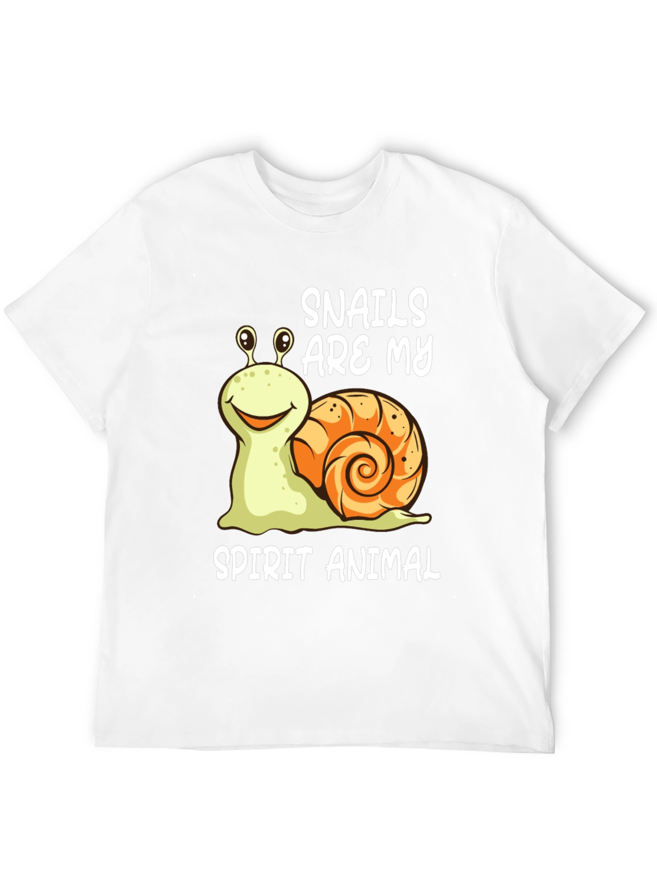 Snails Are My Spirit Animal Funny T-Shirt