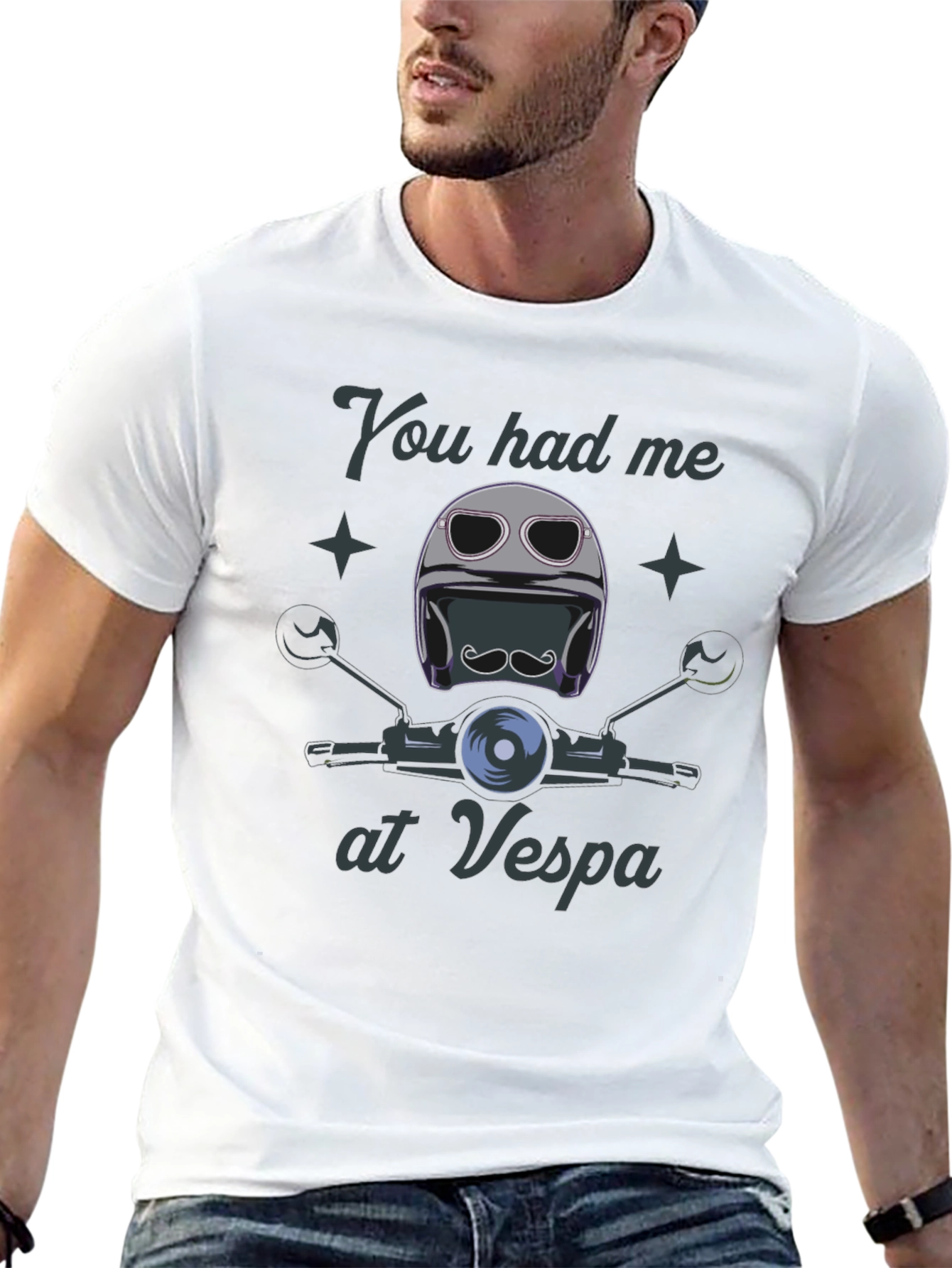You Had Me at Vespa Graphic Tee