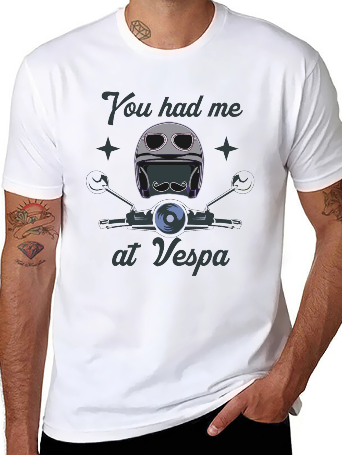 You Had Me at Vespa Graphic Tee