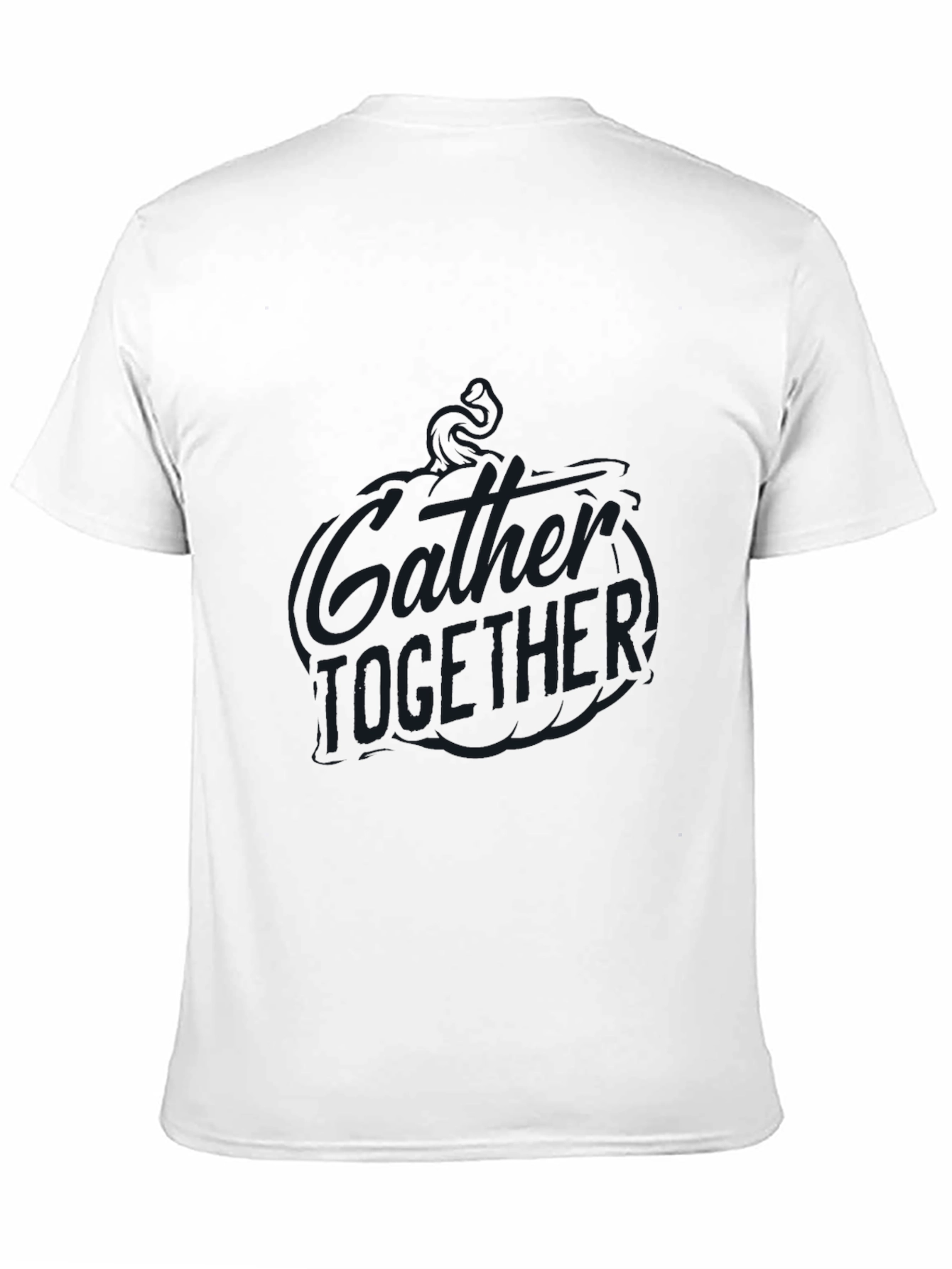 Gather Together Graphic Print Crew Neck T-Shirt