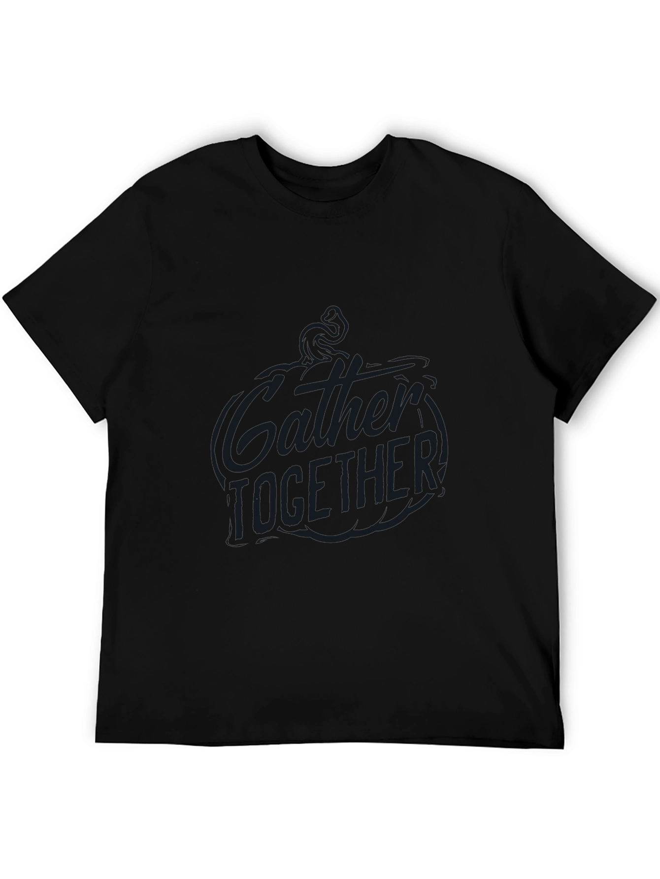 Gather Together Graphic Print Crew Neck T-Shirt
