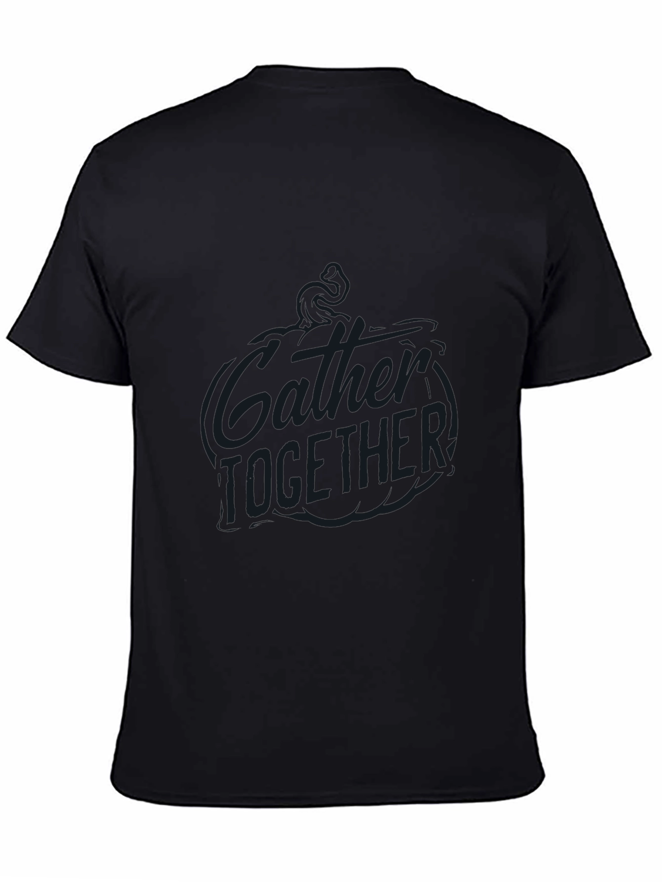 Gather Together Graphic Print Crew Neck T-Shirt