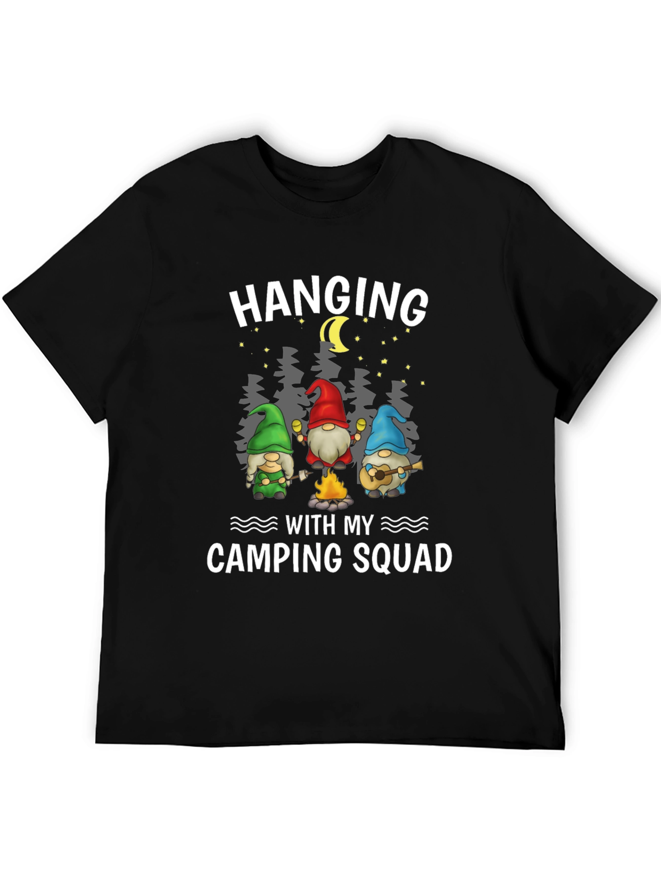 Camping Squad Gnome T-Shirt