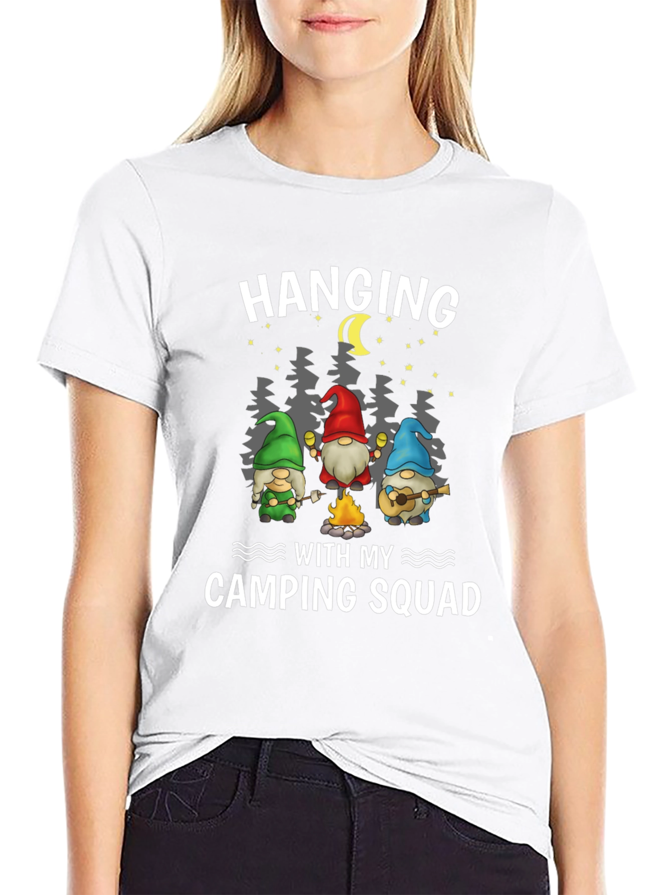 Camping Squad Gnome T-Shirt