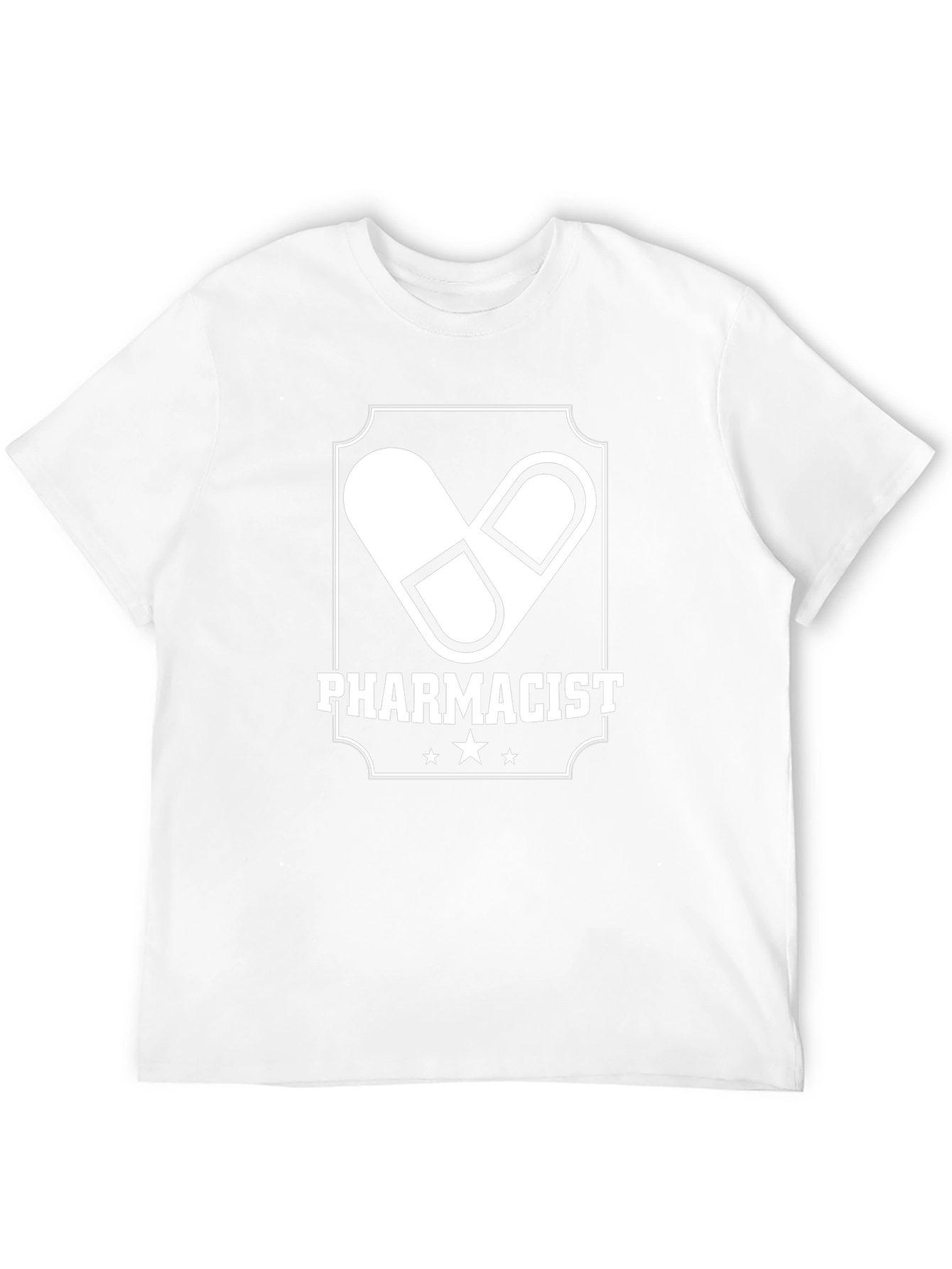 Pharmacist Pill Graphic Tee - Black