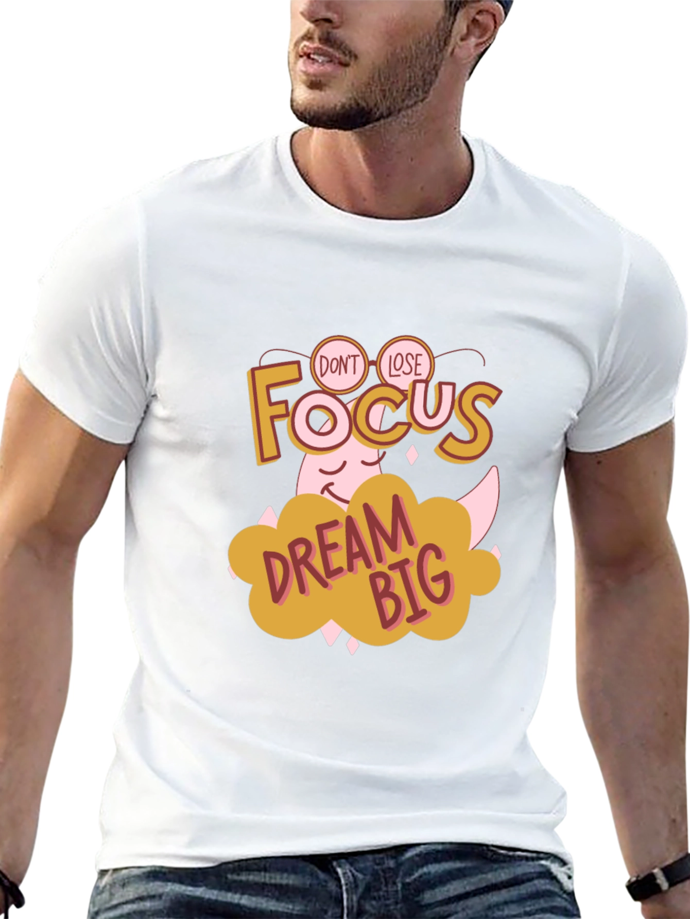 Focus Dream Big Graphic T-Shirt