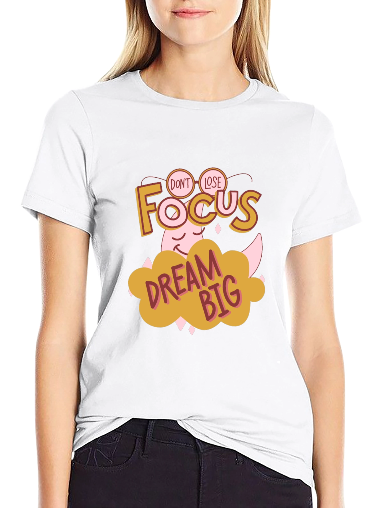 Focus Dream Big Graphic T-Shirt