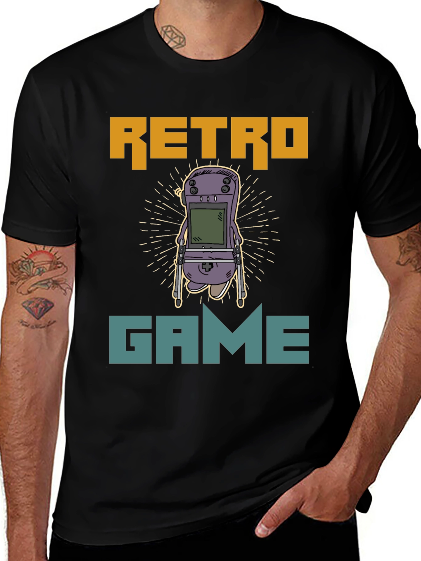 Retro Game T-Shirt - Classic Gamer Style