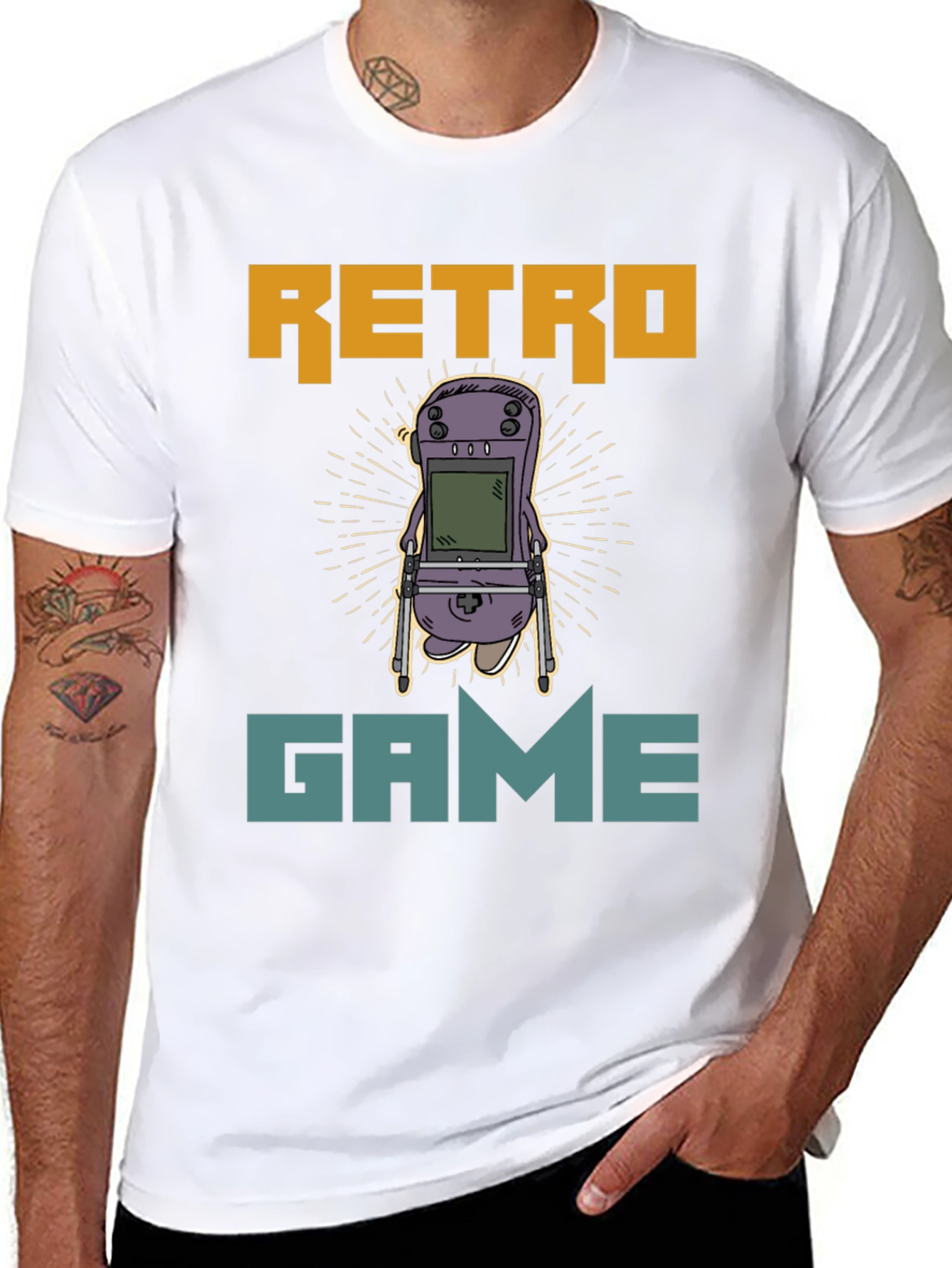 Retro Game T-Shirt - Classic Gamer Style