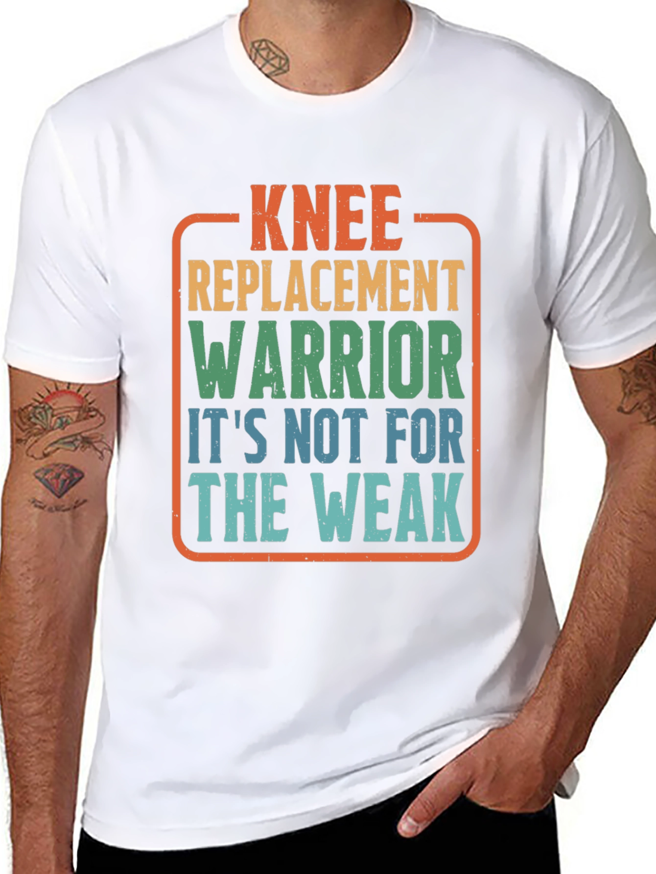 Knee Replacement Warrior Funny T-Shirt