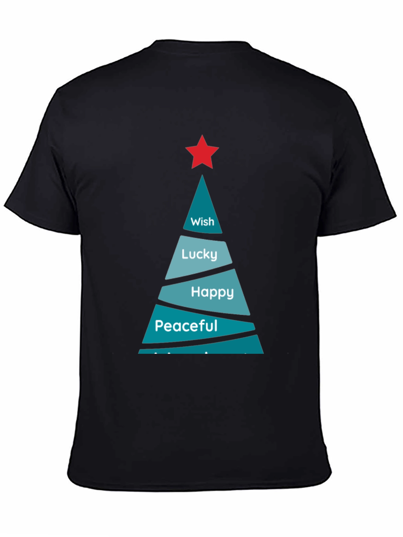 Festive Holiday Wishes Graphic T-Shirt