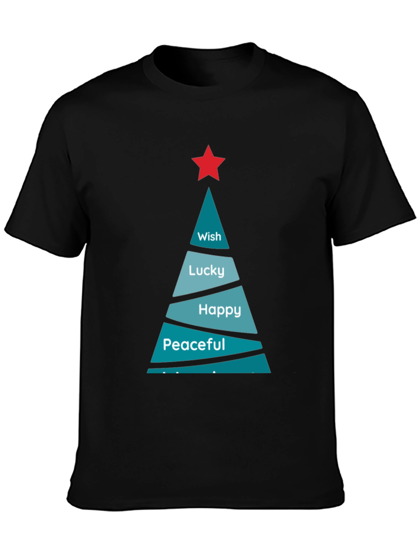 Festive Holiday Wishes Graphic T-Shirt