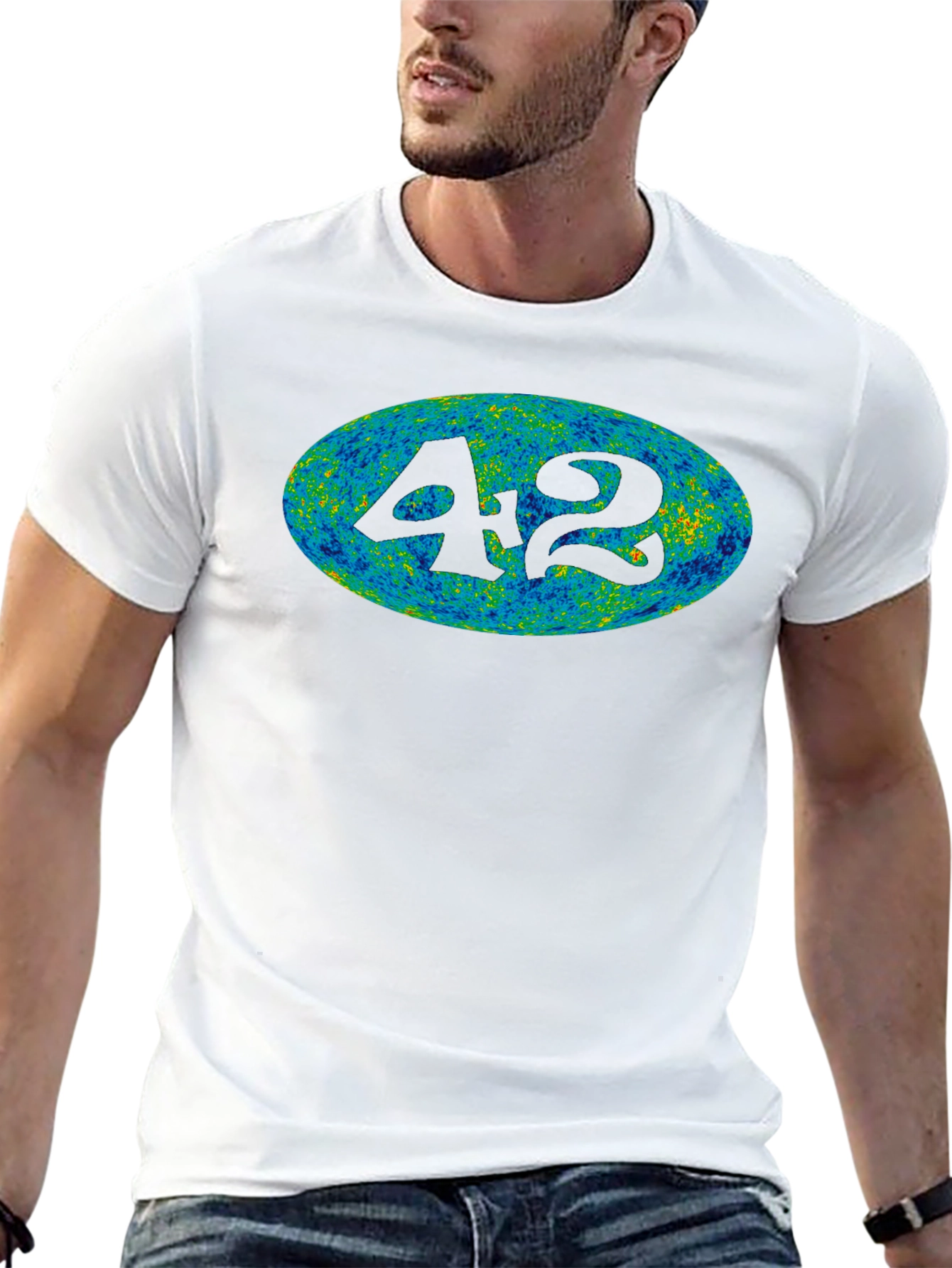 Cosmic 42 T-Shirt - Deep Thought Answer Tee