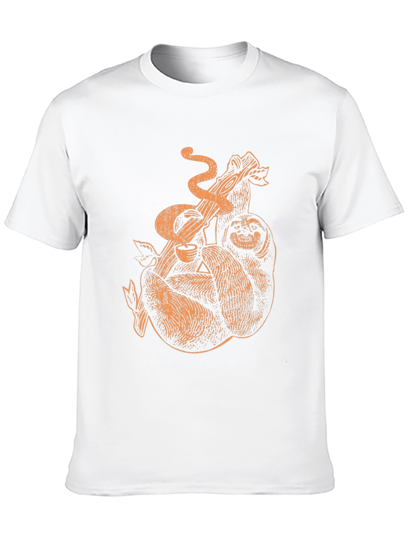 Sloth & Snake Graphic Tee - Black