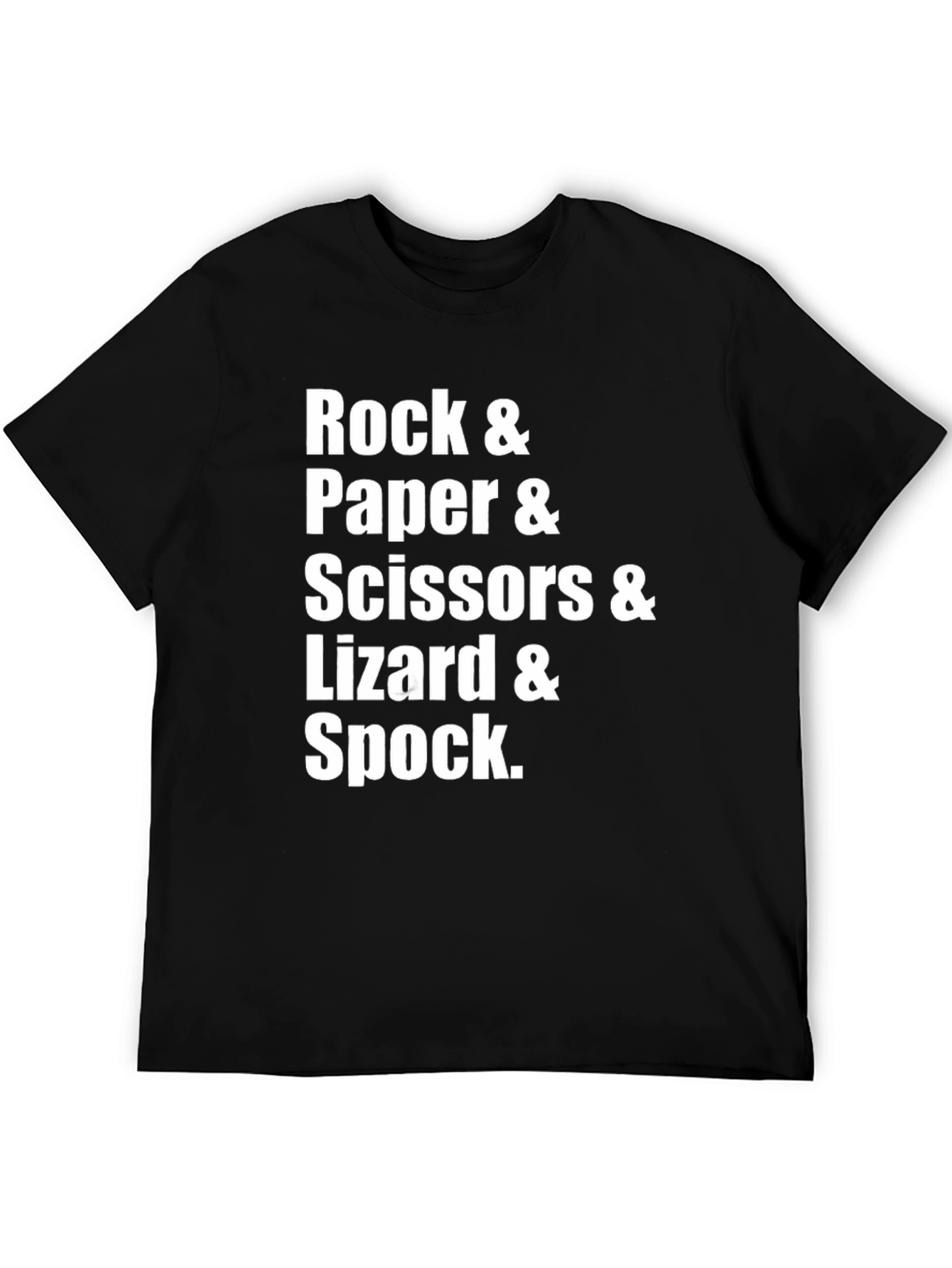 Rock Paper Scissors Lizard Spock T-Shirt