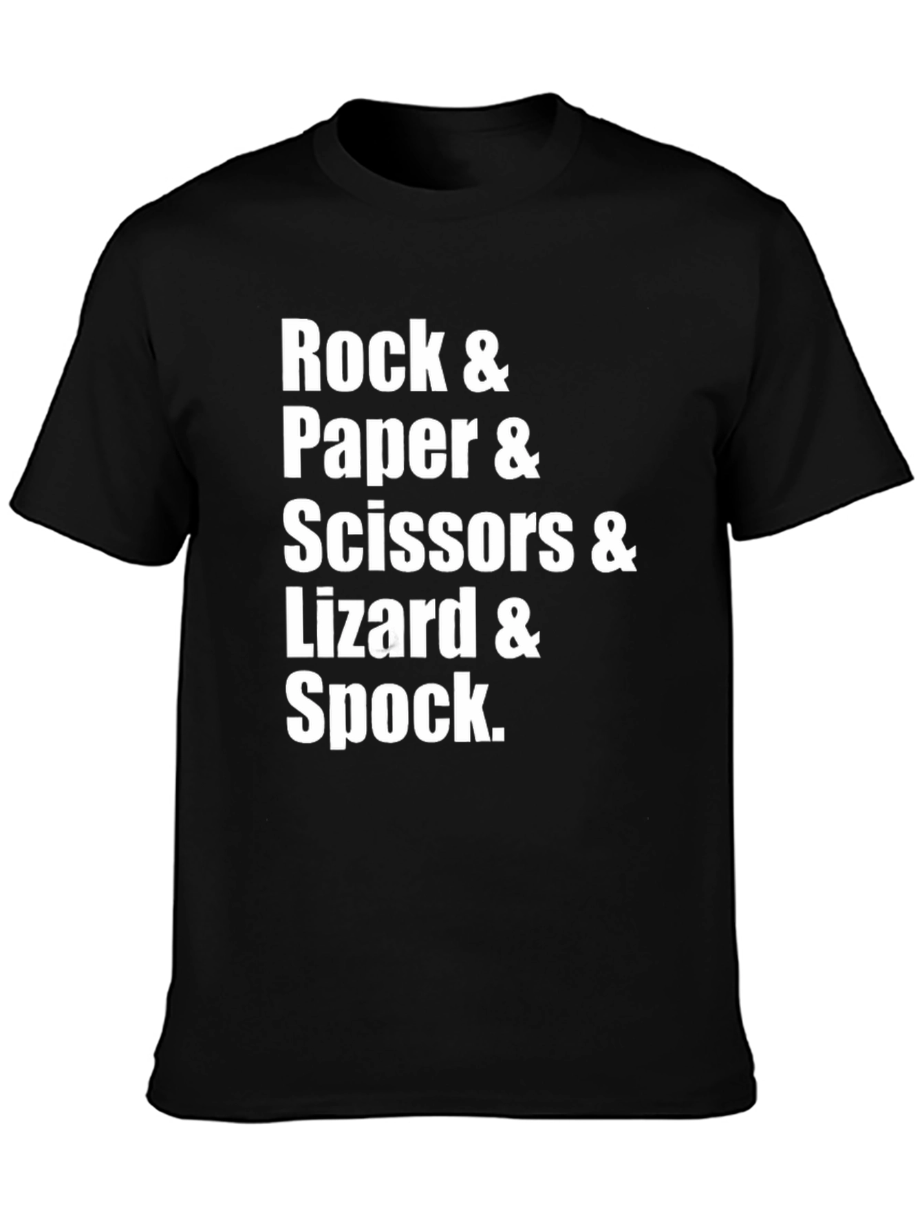 Rock Paper Scissors Lizard Spock T-Shirt