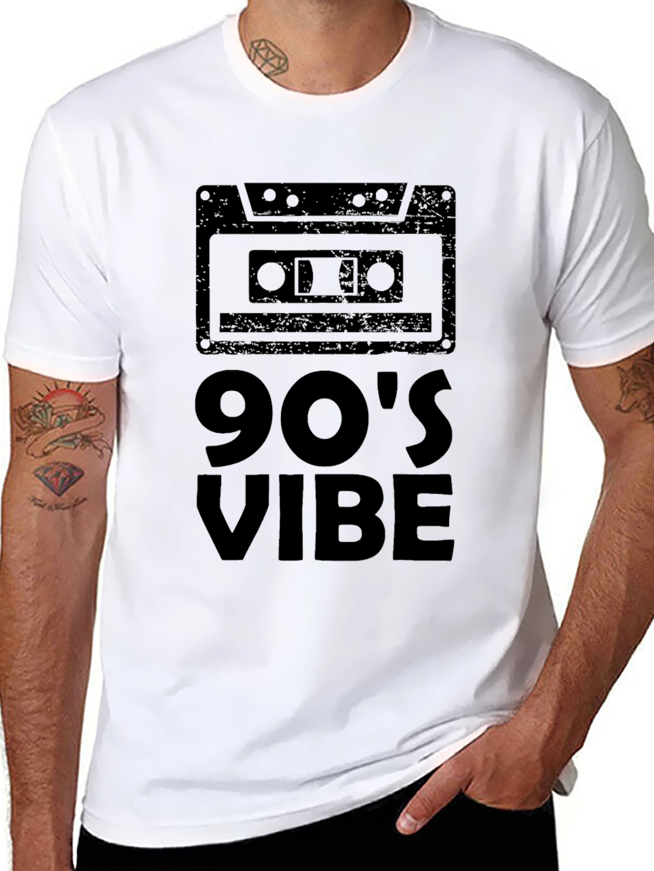 90s Vibe Cassette Tape Graphic Tee
