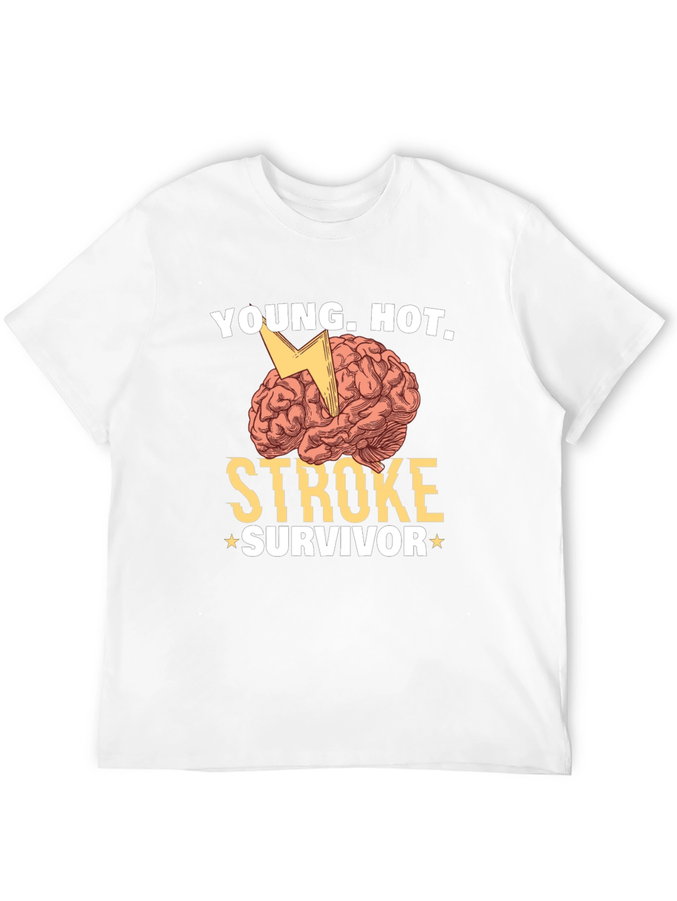 Young Hot Stroke Survivor Graphic T-Shirt