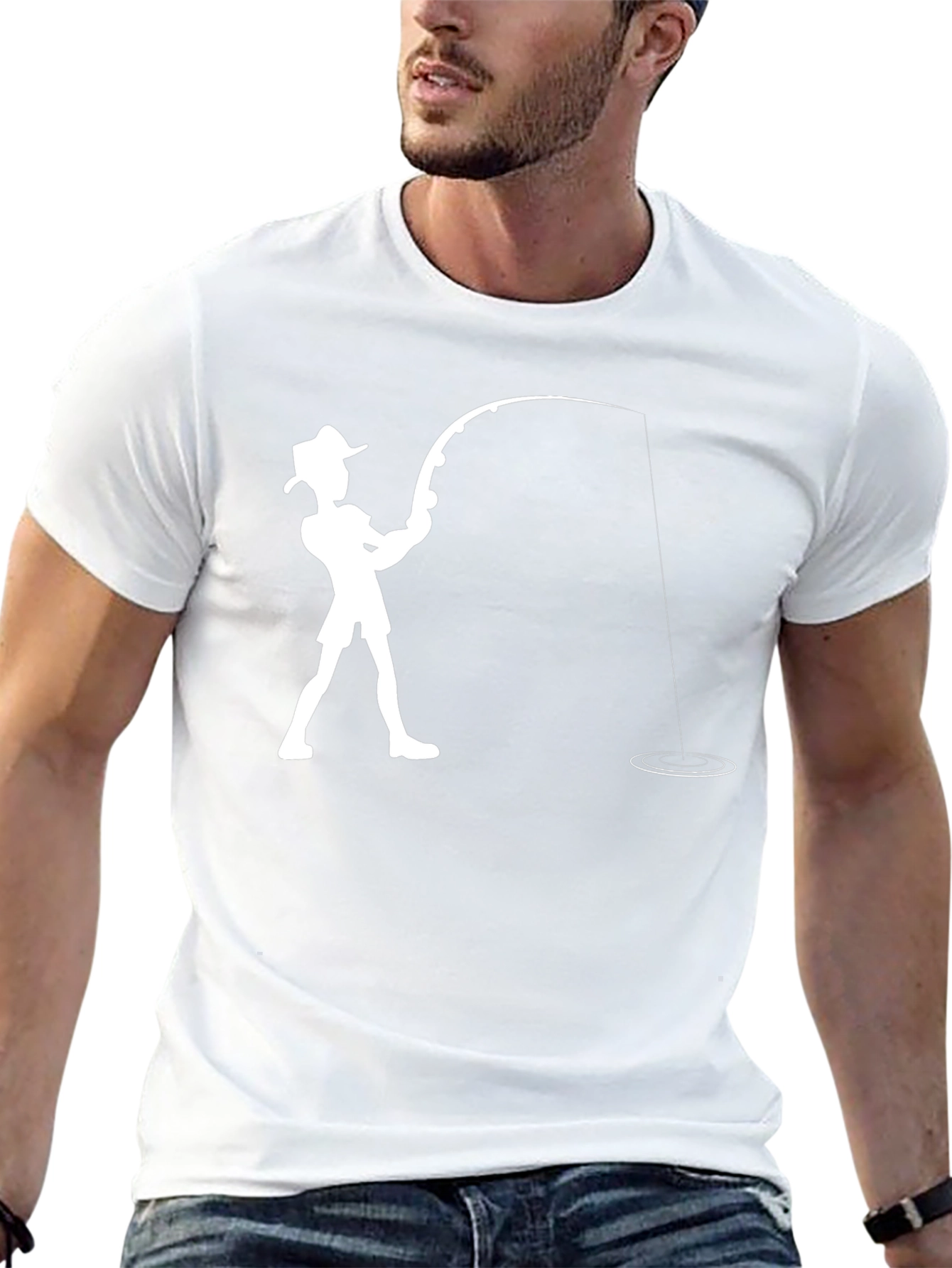Fishing T-Shirt - Angler Graphic Tee