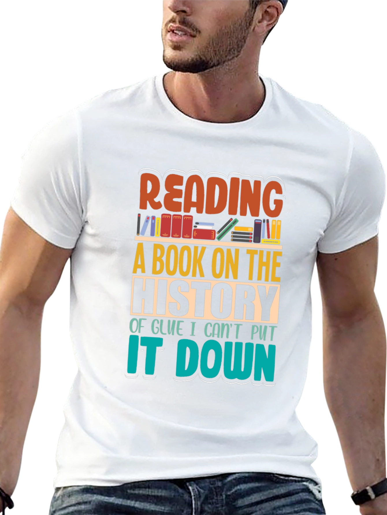 Funny Reading Book On History T-Shirt