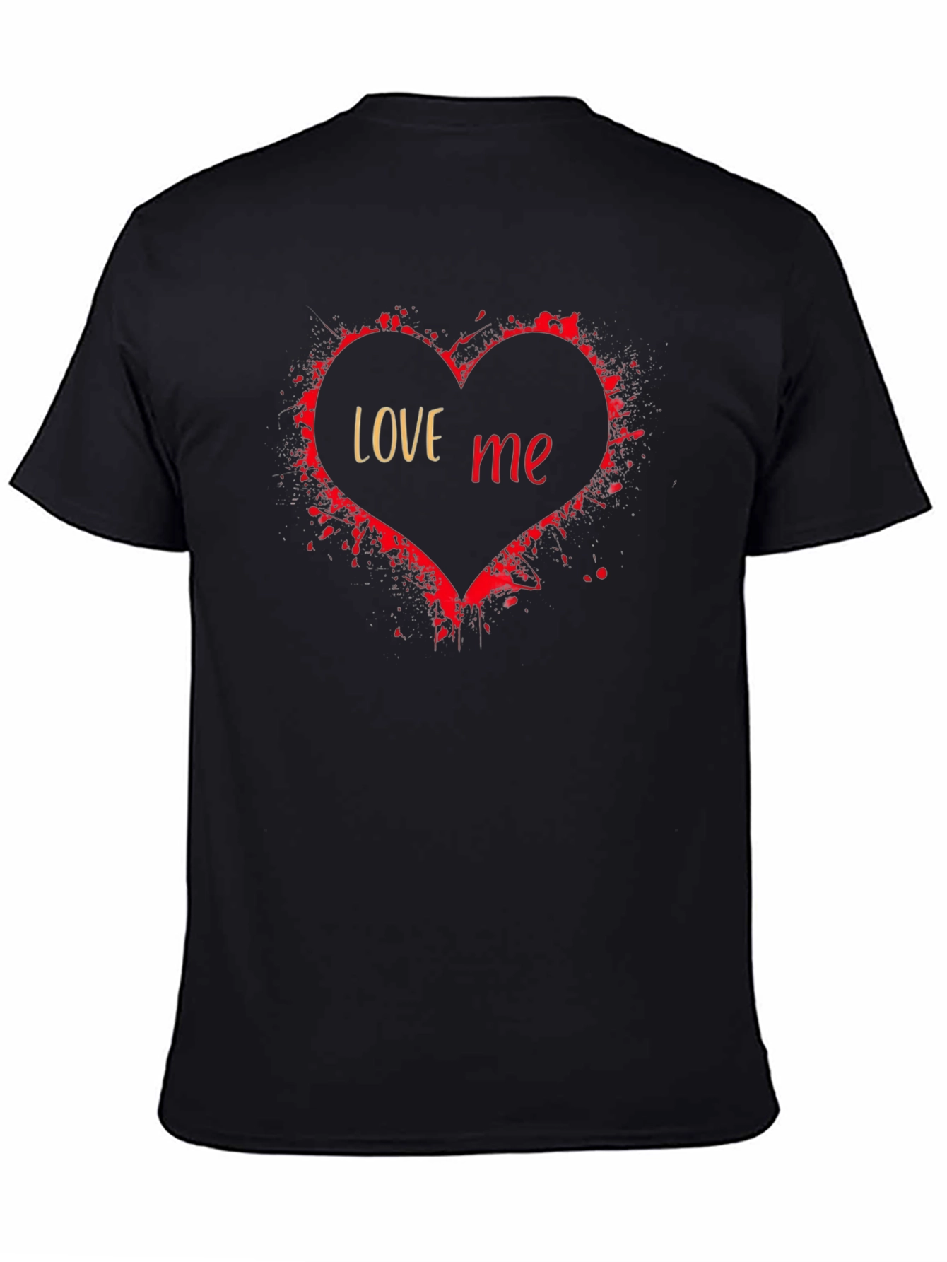 Love Me T-Shirt - Red Heart Valentines Day Tee
