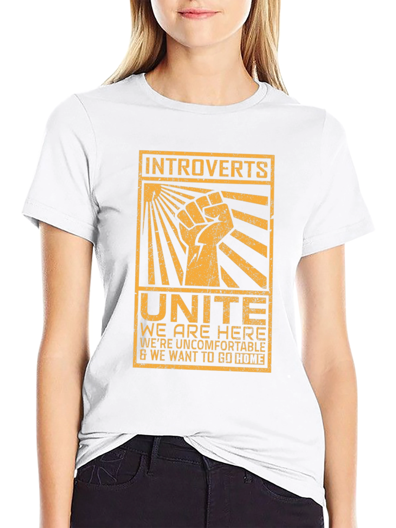 Introverts Unite Graphic T-Shirt