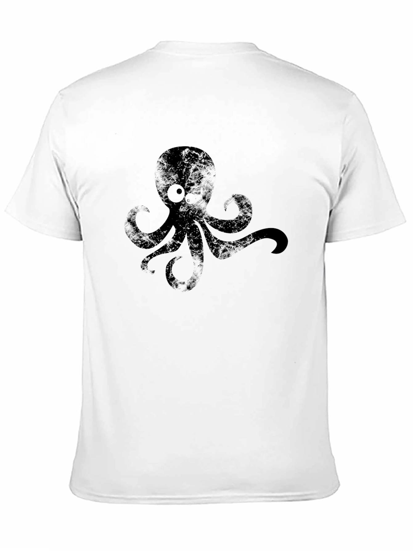 Black Octopus Graphic Tee - Trendy Casual Wear
