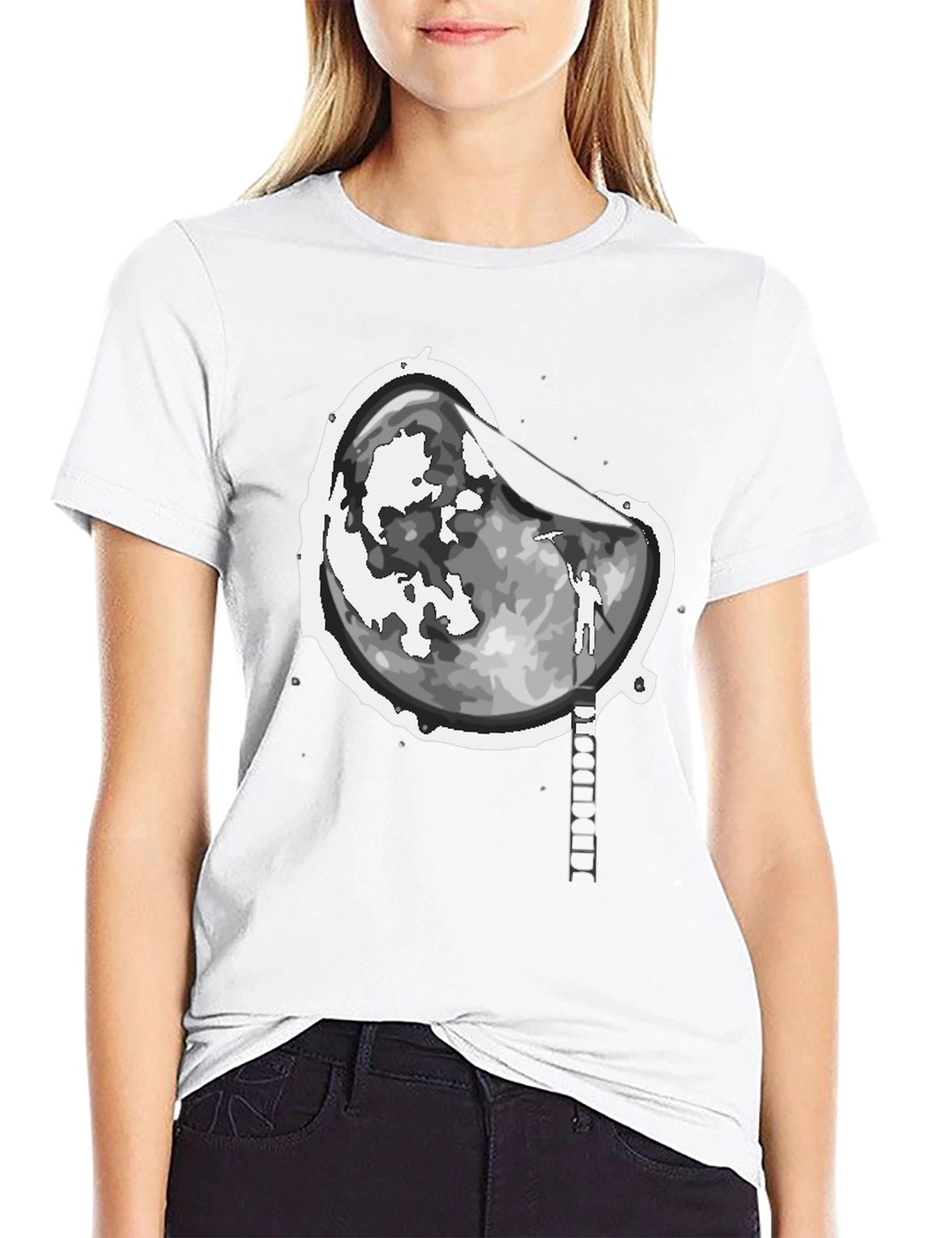 Man on the Moon Graphic Tee