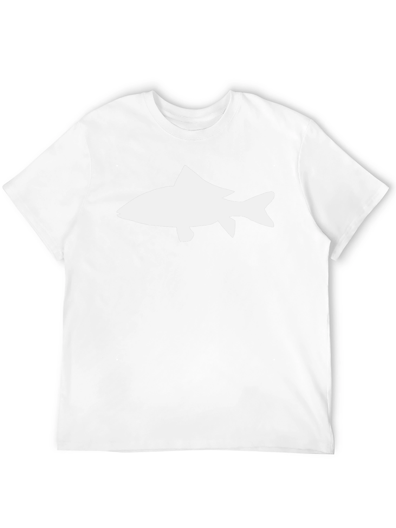 Fish Graphic T-Shirt - Black Cotton Tee
