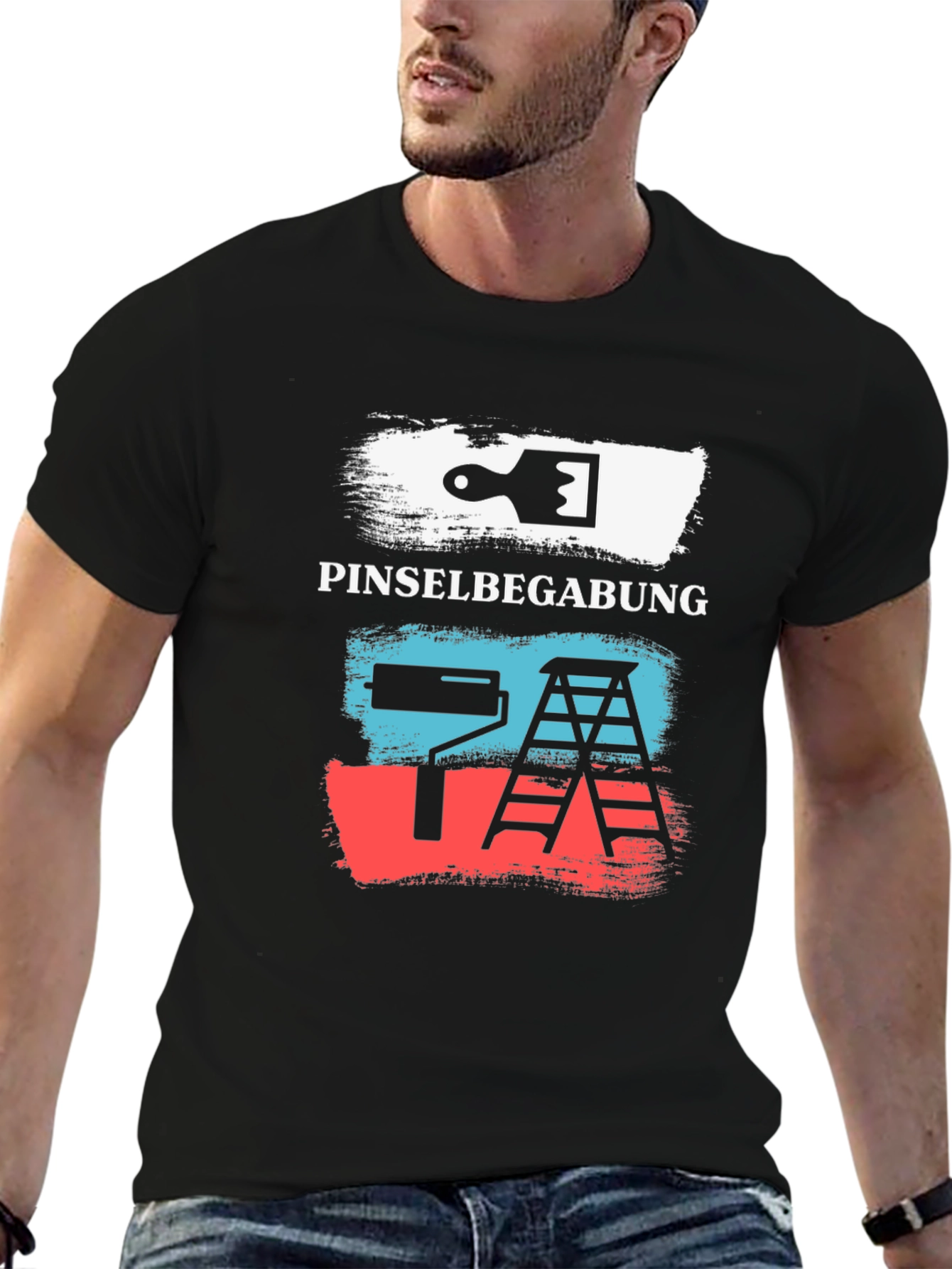 Pinselbegabung Painting T-Shirt