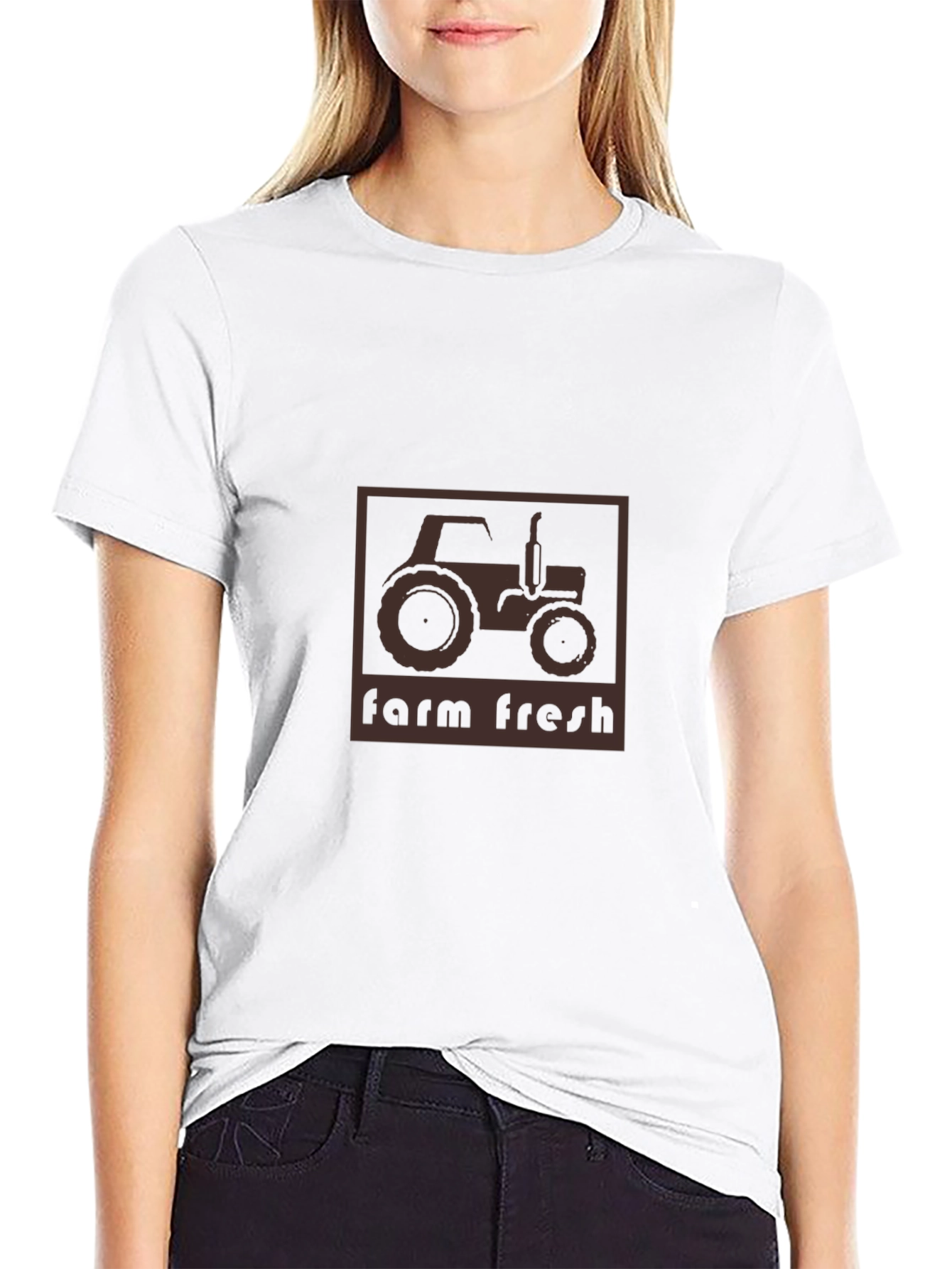 Farm Fresh Tractor Graphic Tee