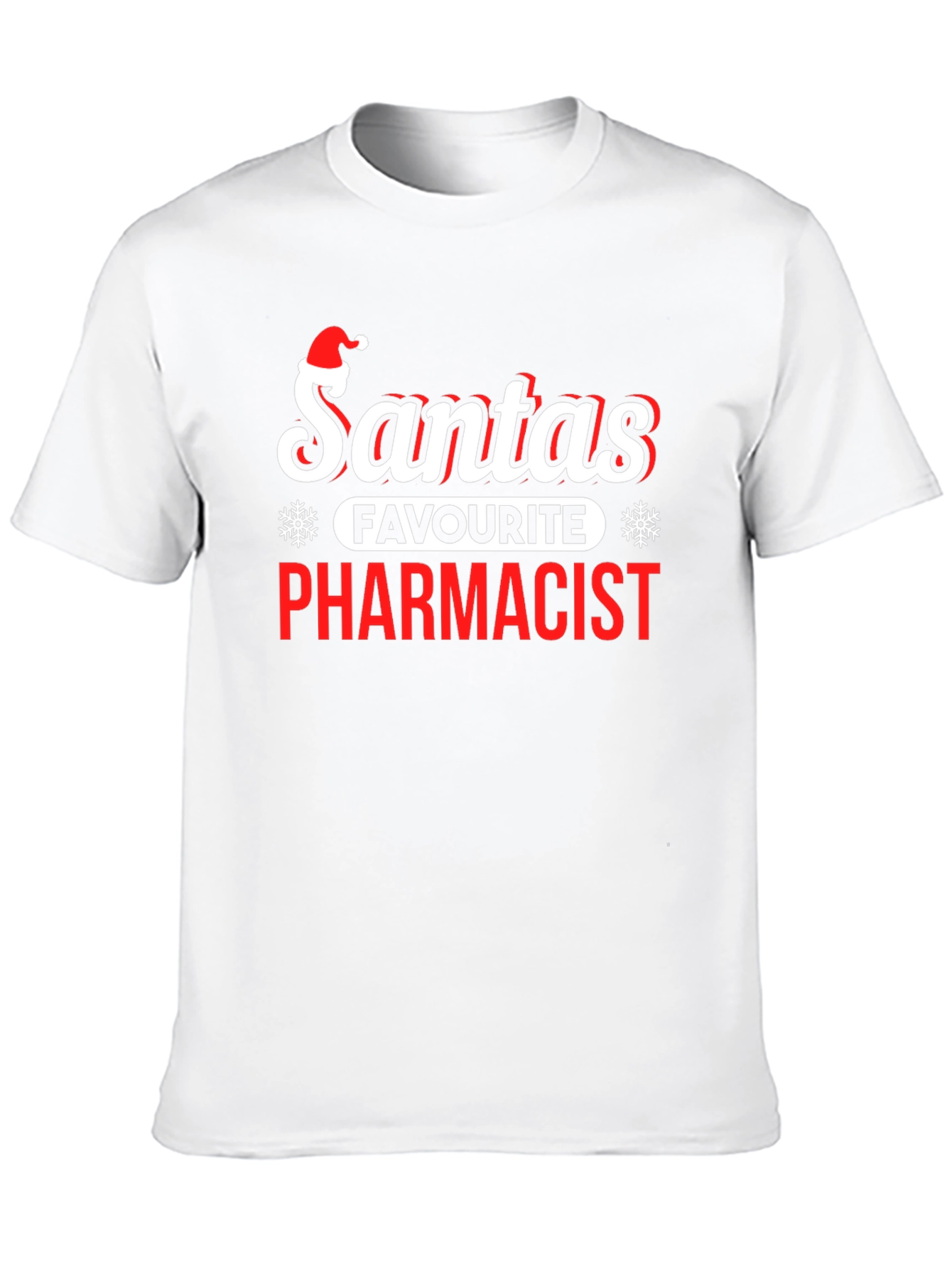 Santas Favorite Pharmacist Graphic Tee