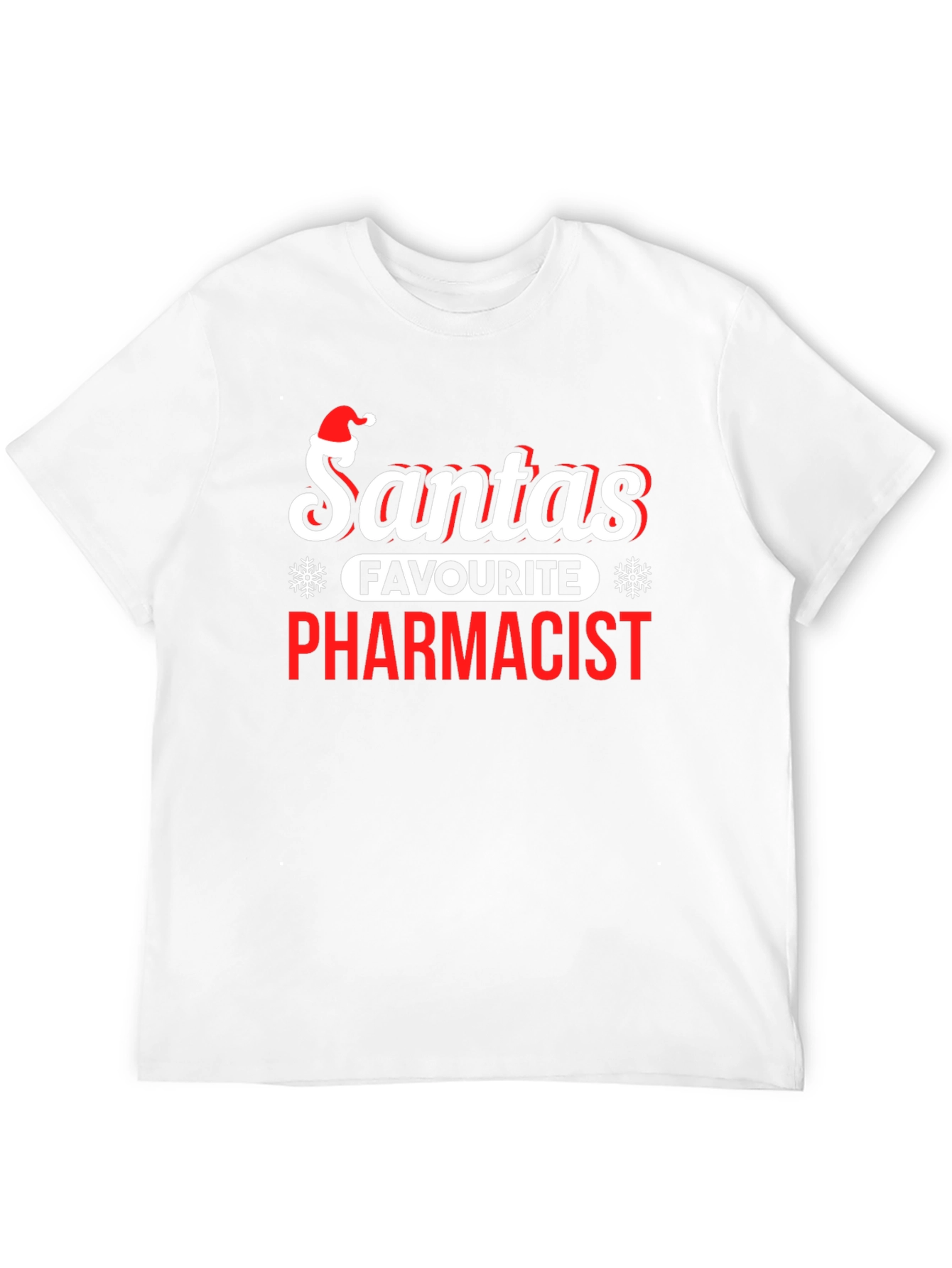 Santas Favorite Pharmacist Graphic Tee