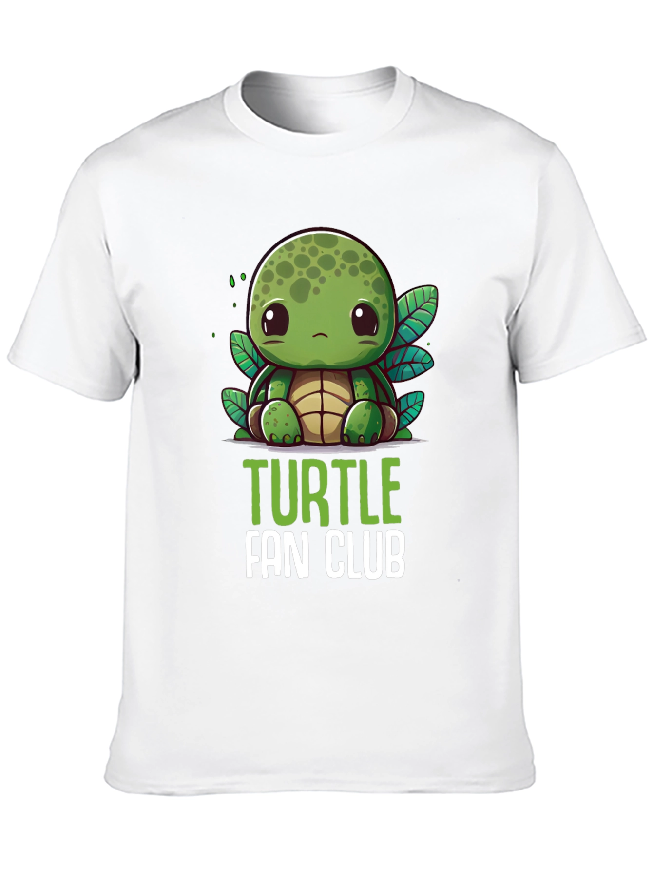 Cute Turtle Fan Club Graphic Tee - Unisex