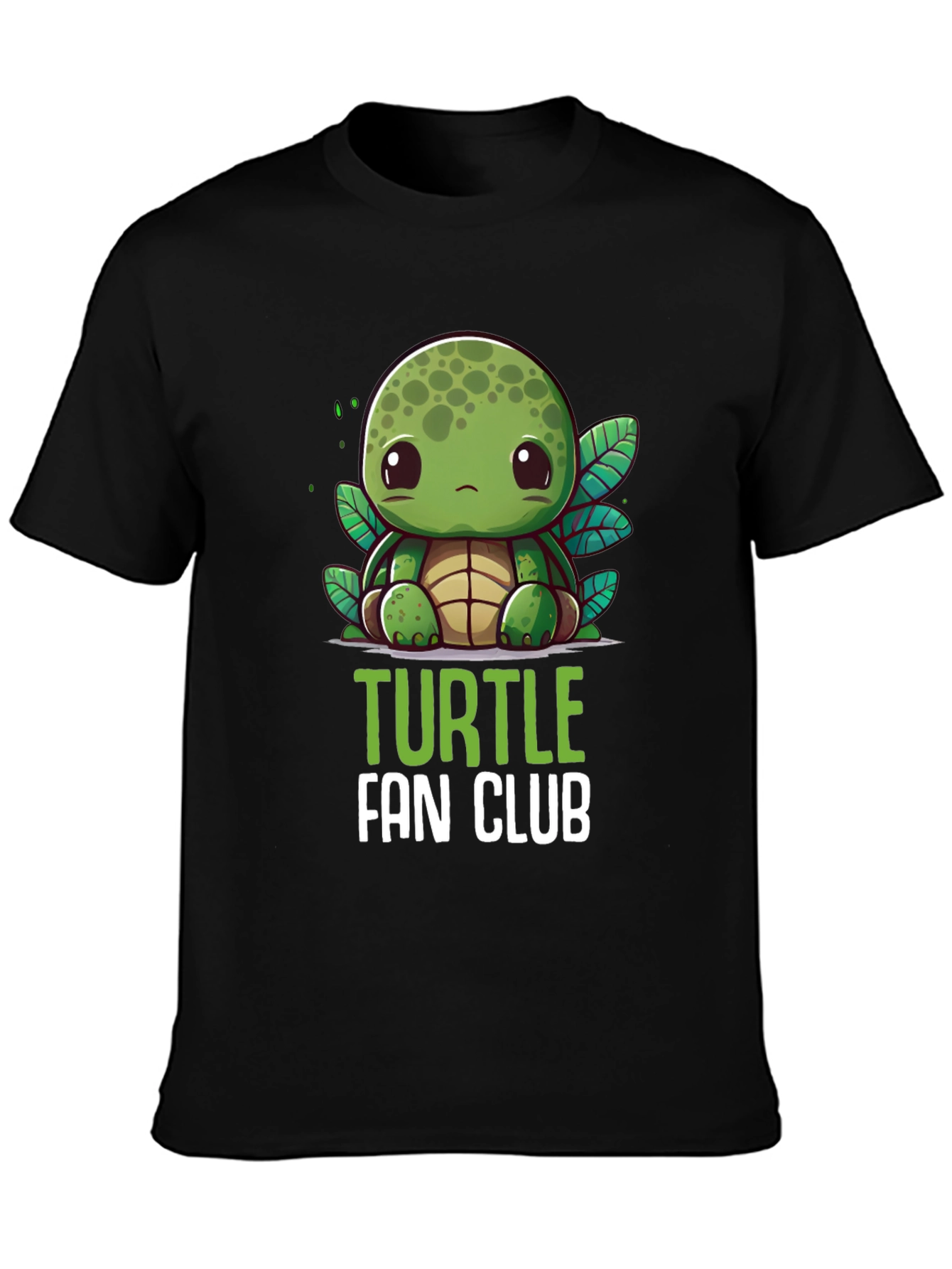 Cute Turtle Fan Club Graphic Tee - Unisex