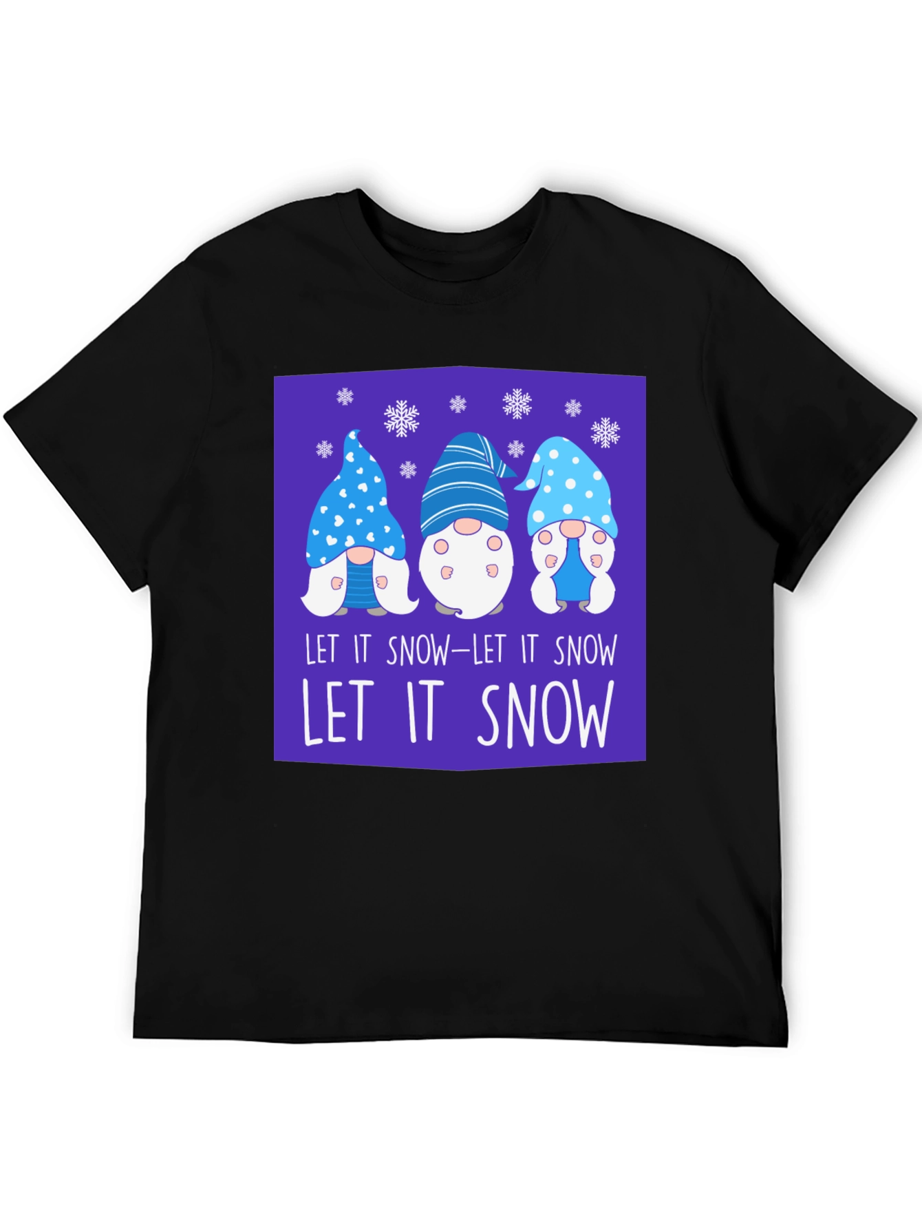 Let It Snow Gnomes Graphic Tee