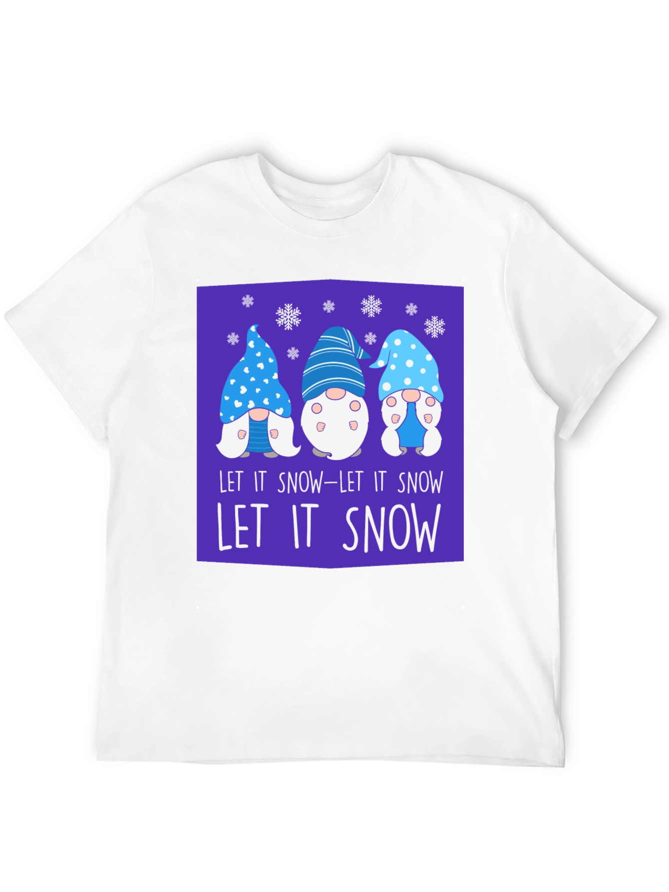 Let It Snow Gnomes Graphic Tee