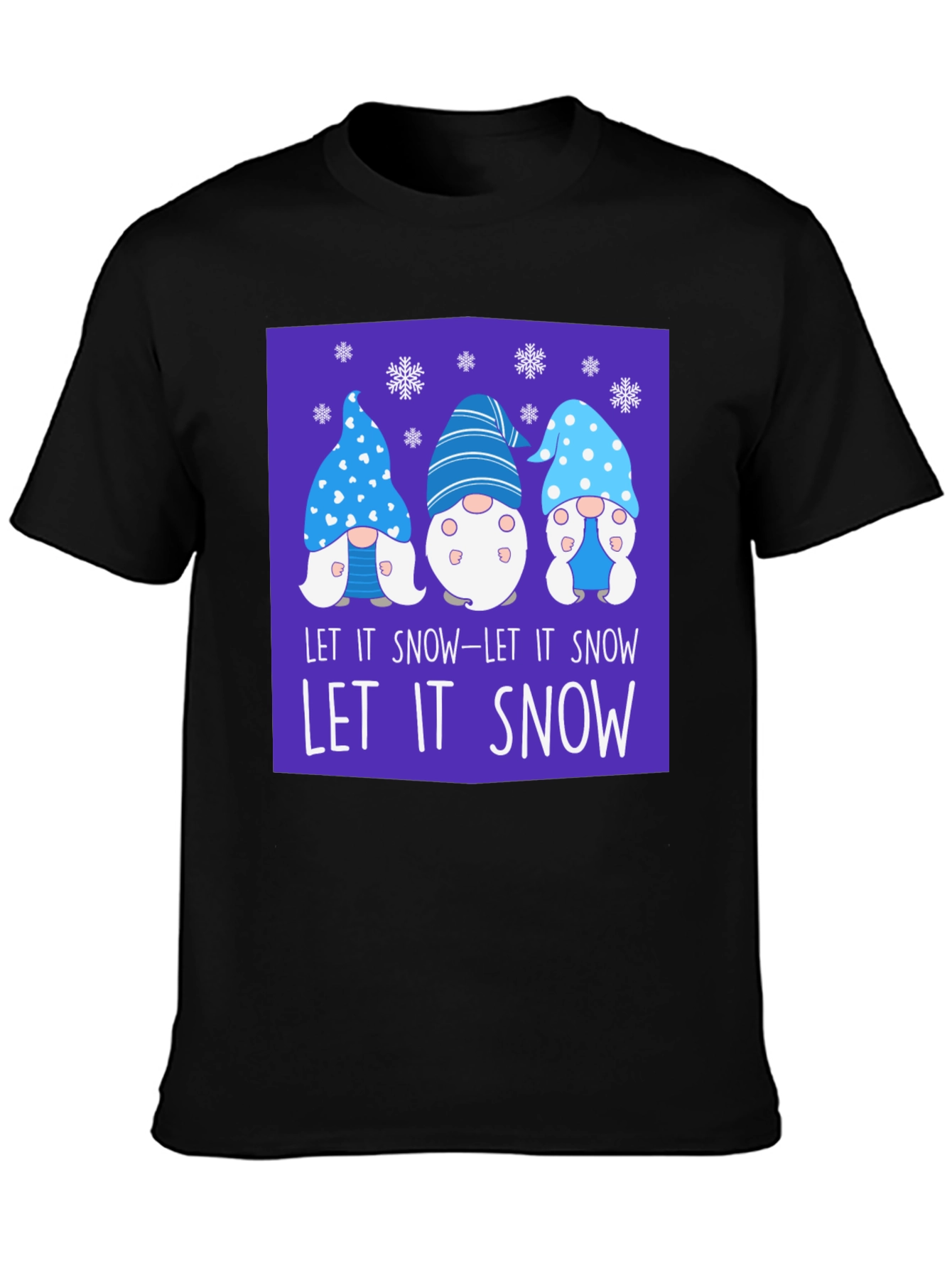 Let It Snow Gnomes Graphic Tee