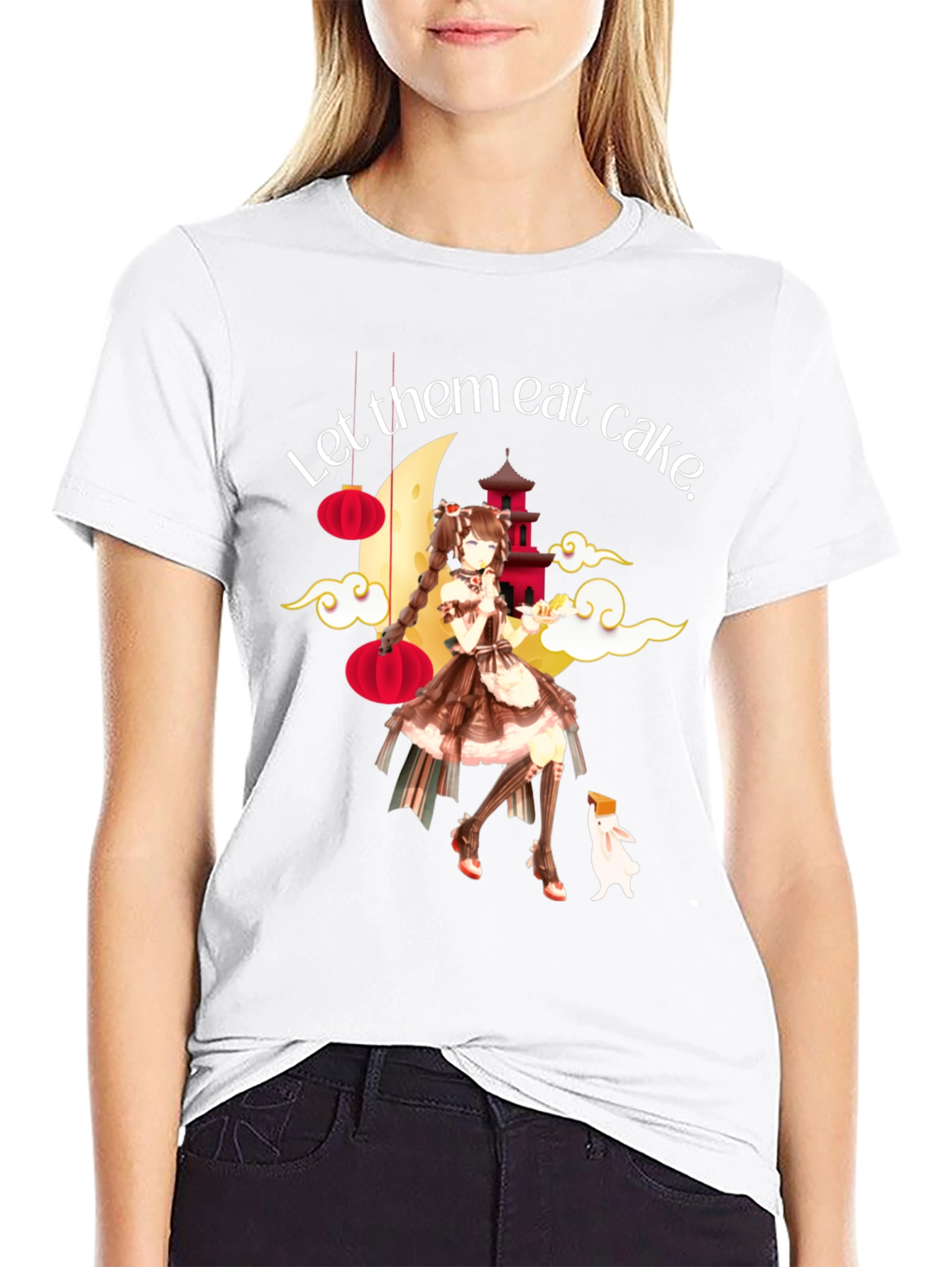 Let Them Eat Cake Anime T-Shirt