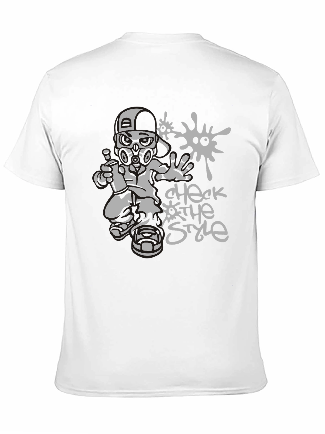 Check the Style Graffiti Art T-Shirt