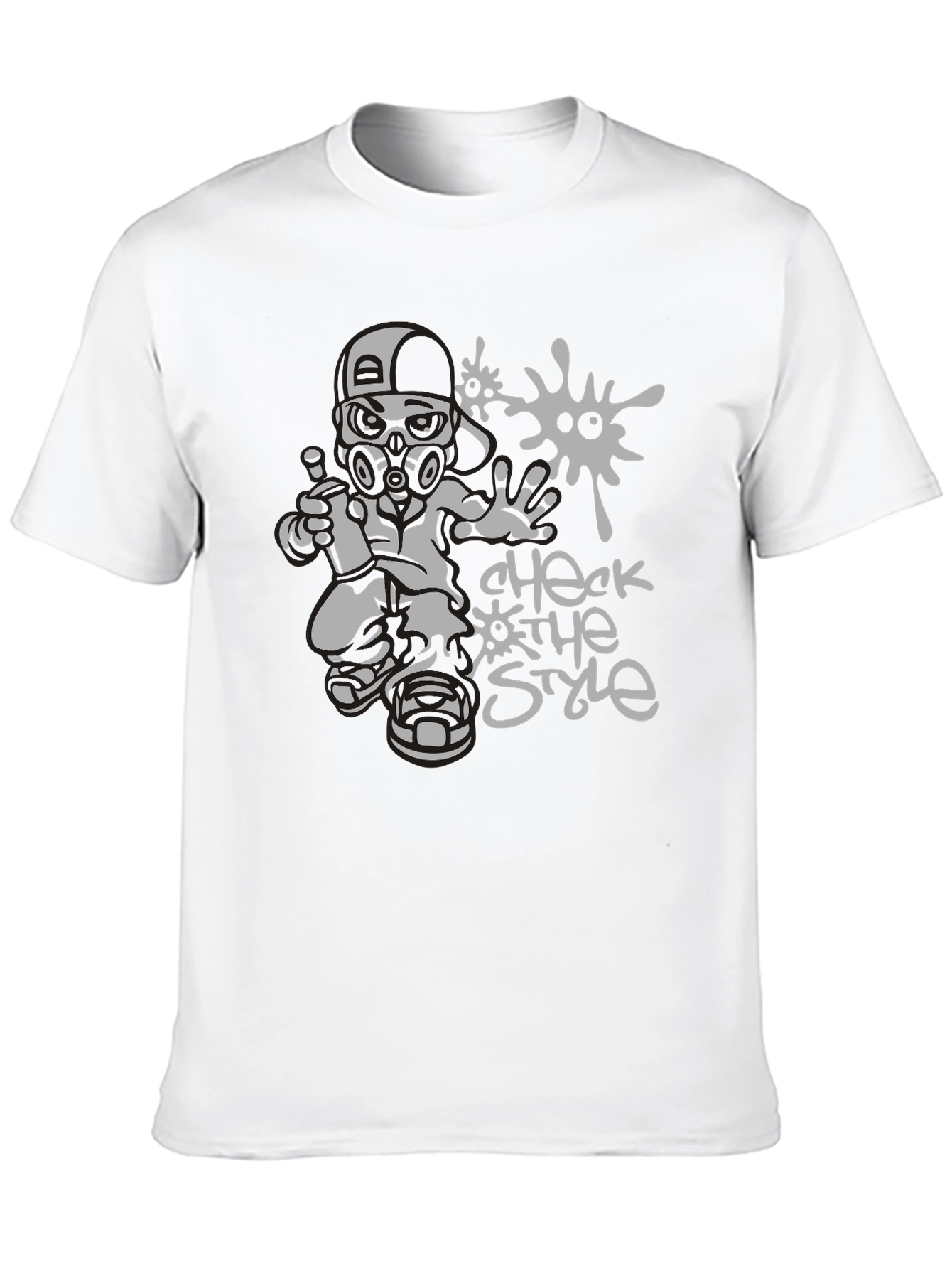 Check the Style Graffiti Art T-Shirt