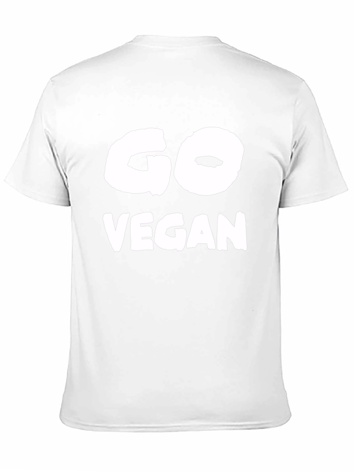 Go Vegan Tee - Black Graphic T-Shirt